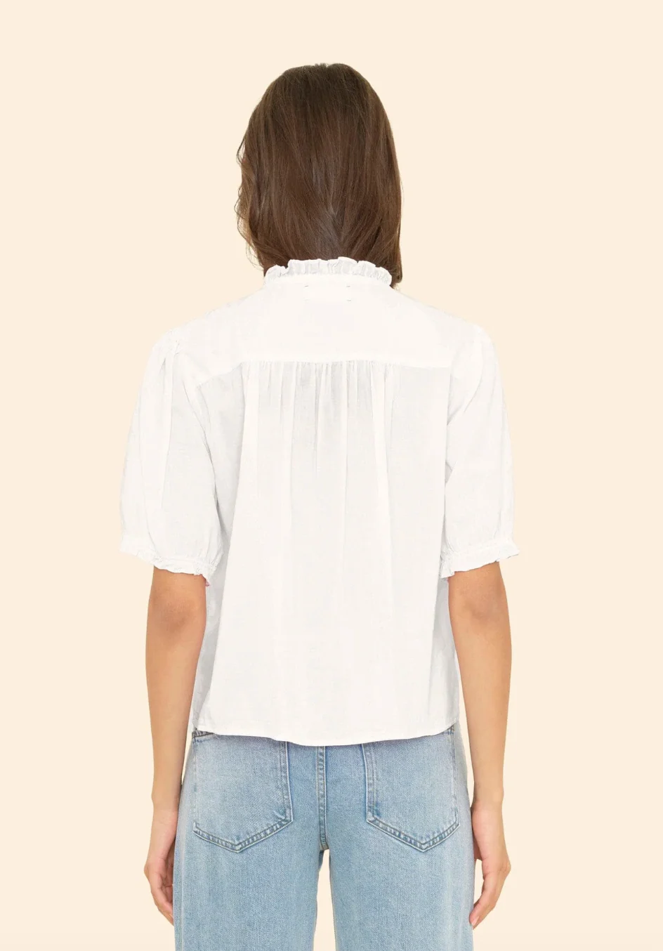 Jenna Shirt in White - Image 3