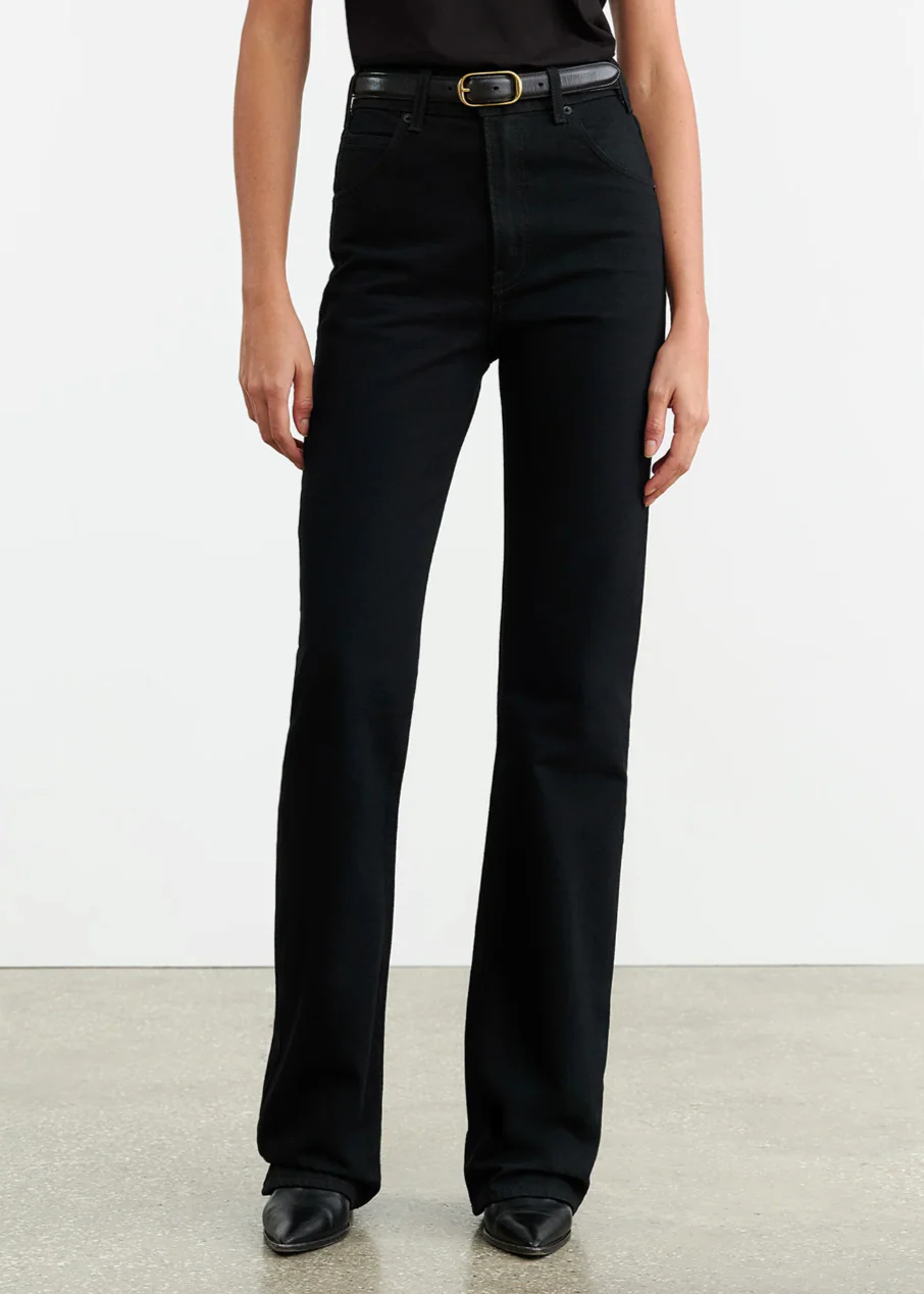 Joan Jean in Distressed Black - Image 2