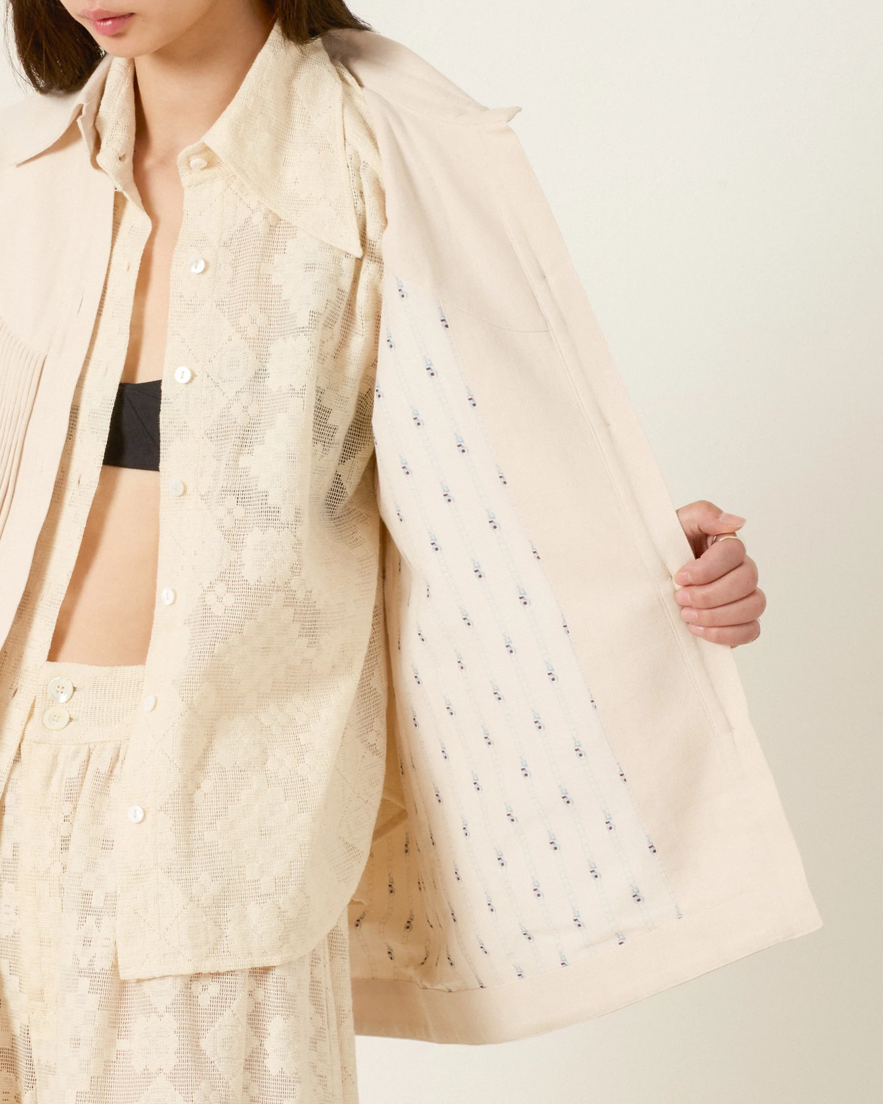 Jude Dune Fringe Jacket - Image 5