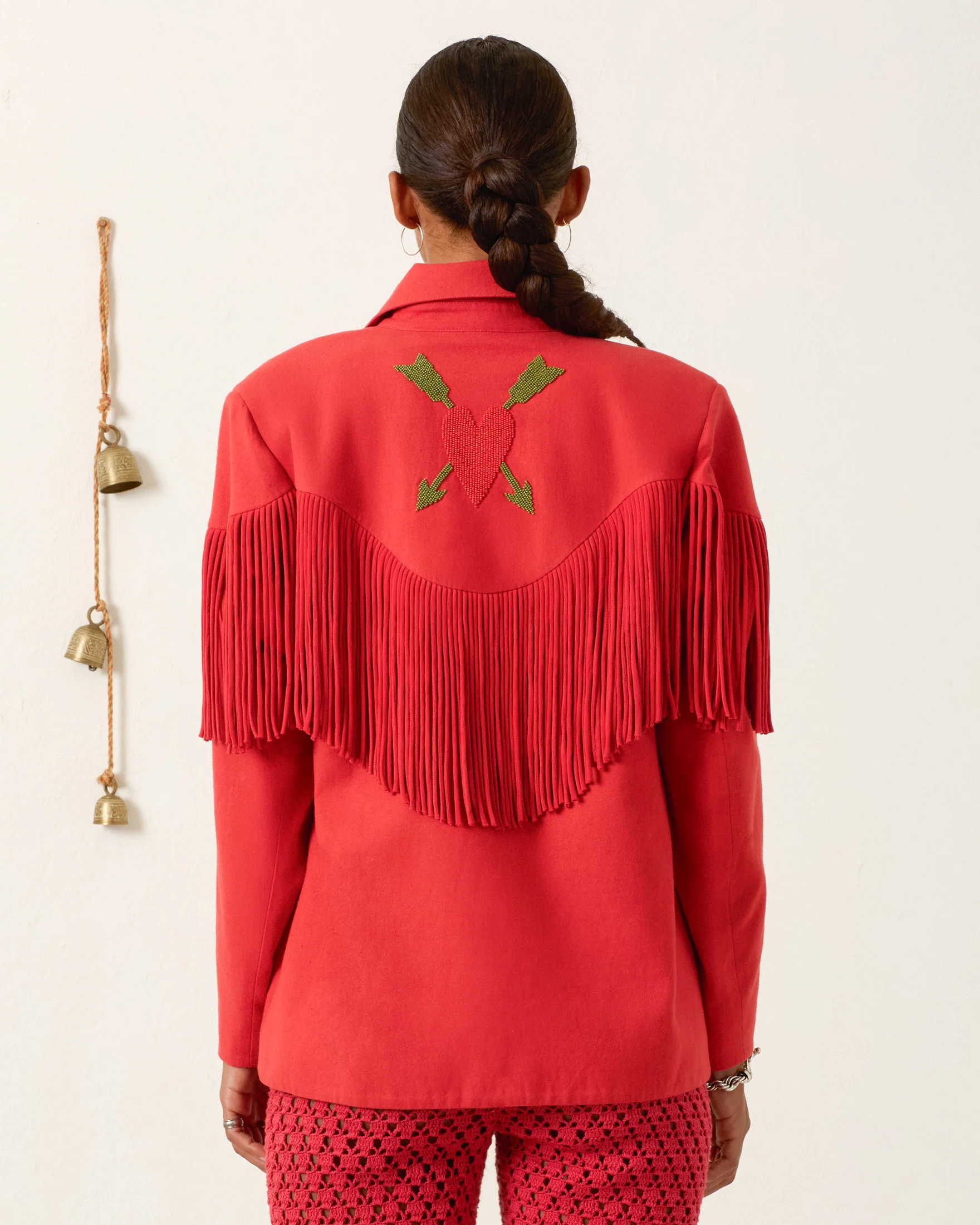 Jude Ibis Fringe Jacket - Image 2