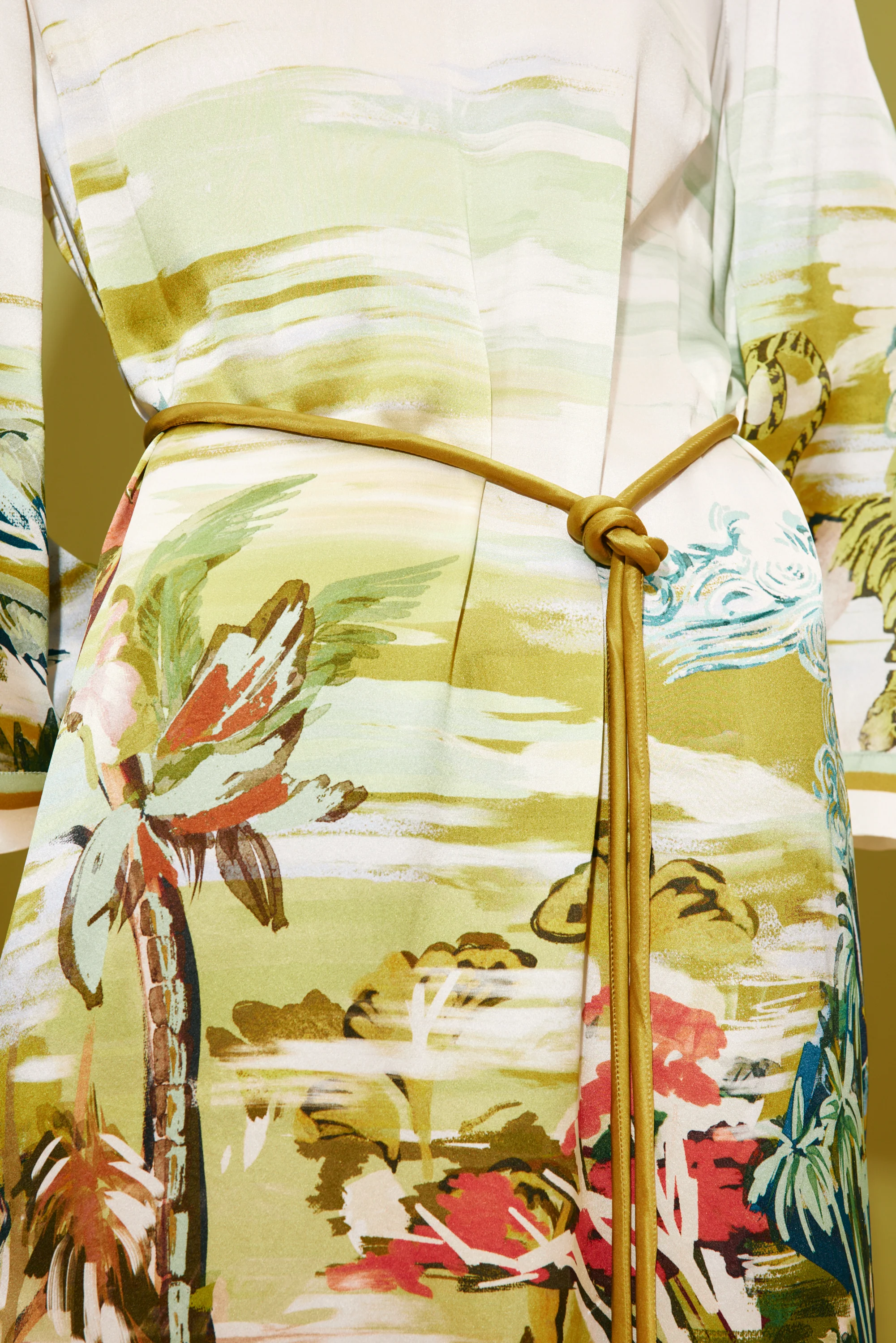 Jungle Boogie Silk Midi Dress - Image 5