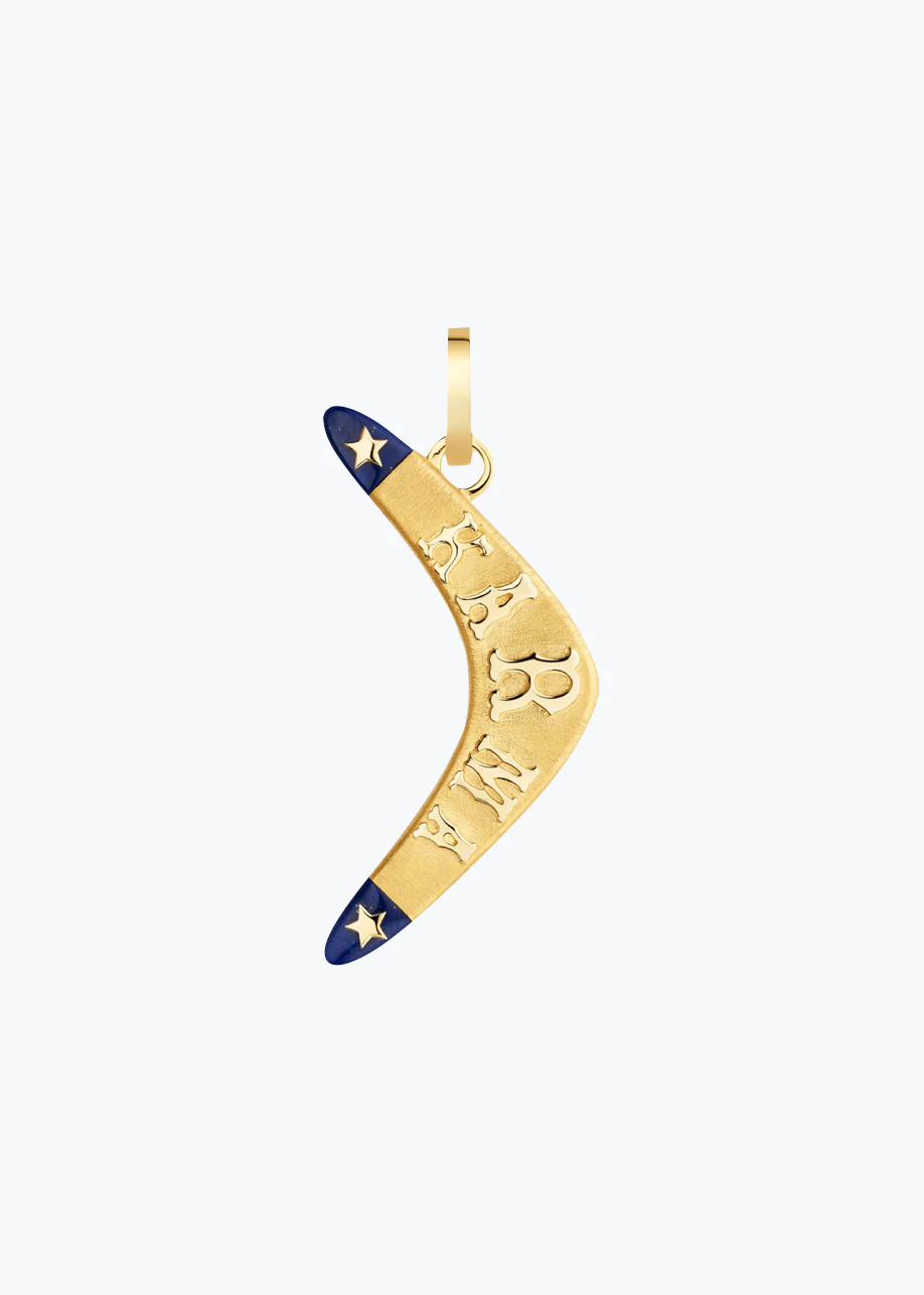 Karma Pendant with Lapis