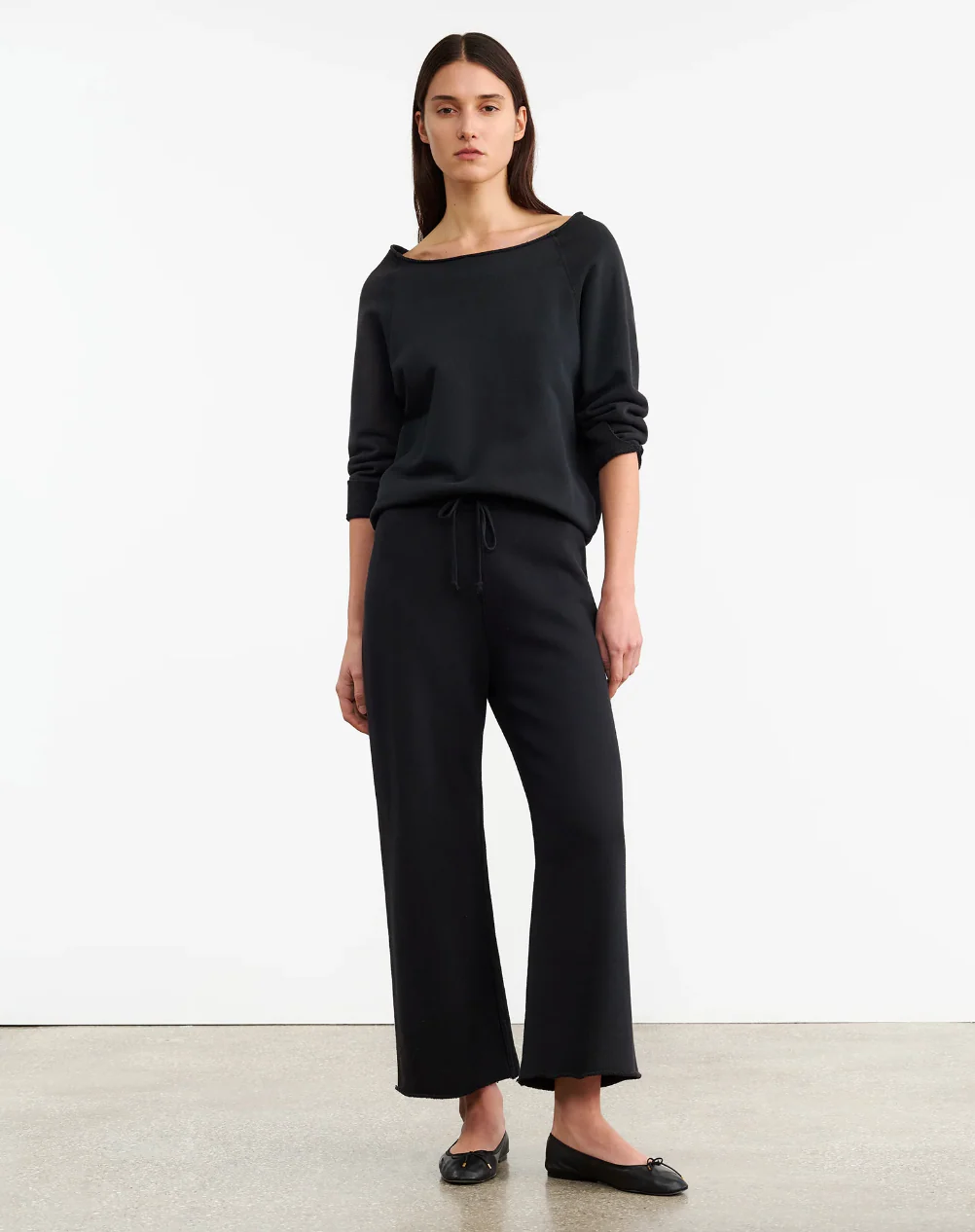 Kiki Sweatpant in Washed Black - Image 3
