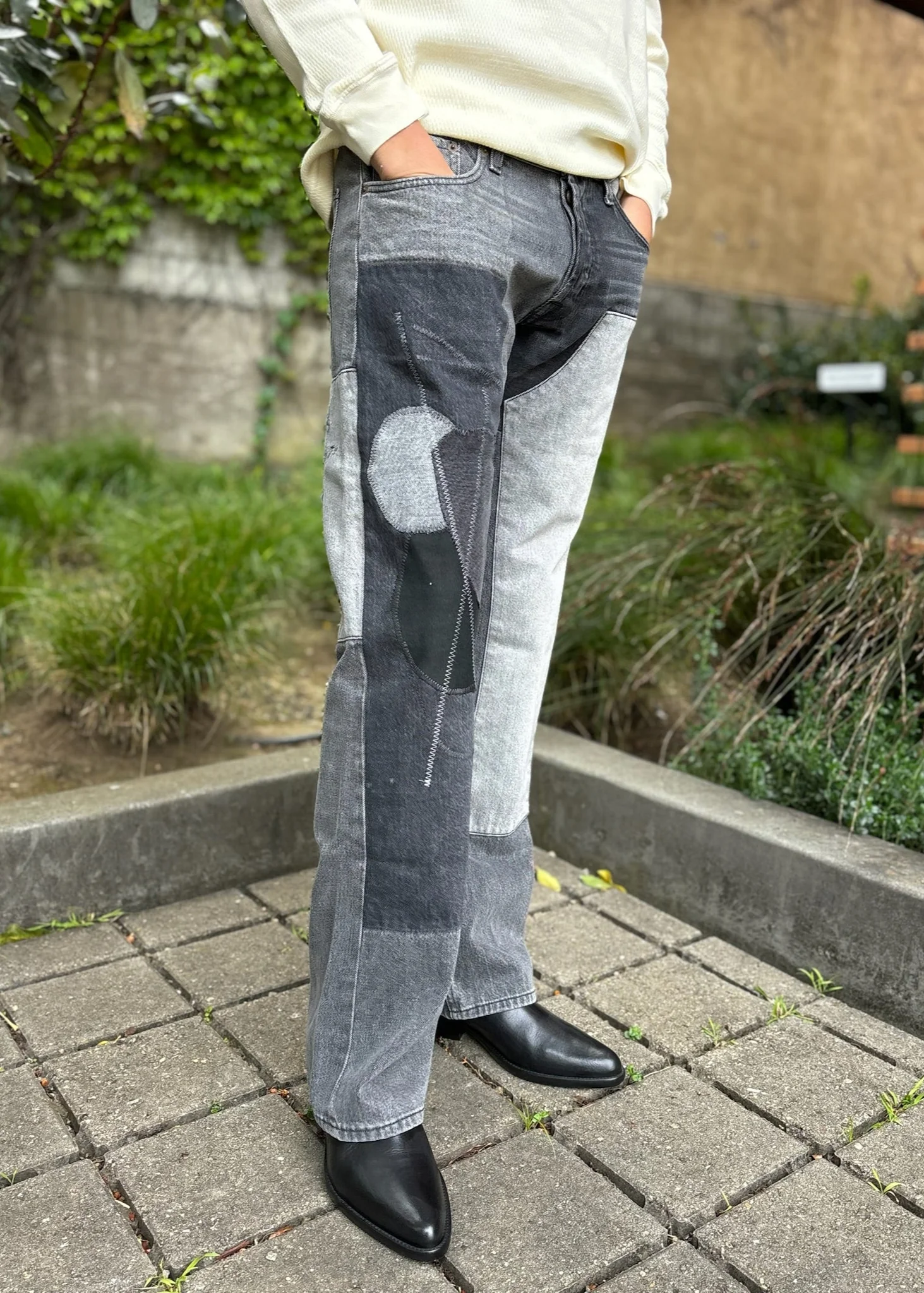 Leroy Multi Panel Jeans - Image 3