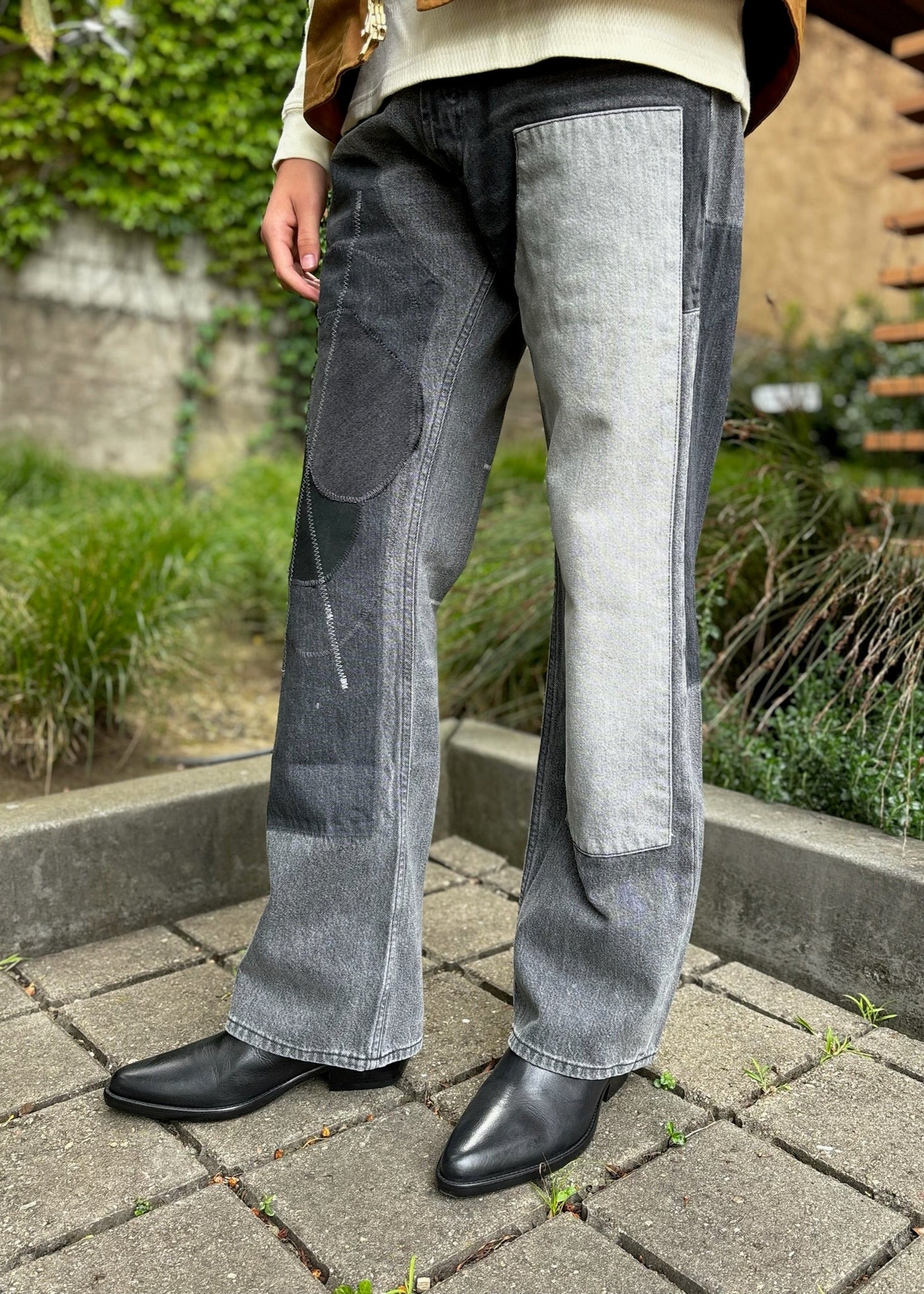 Leroy Multi Panel Jeans - Image 4
