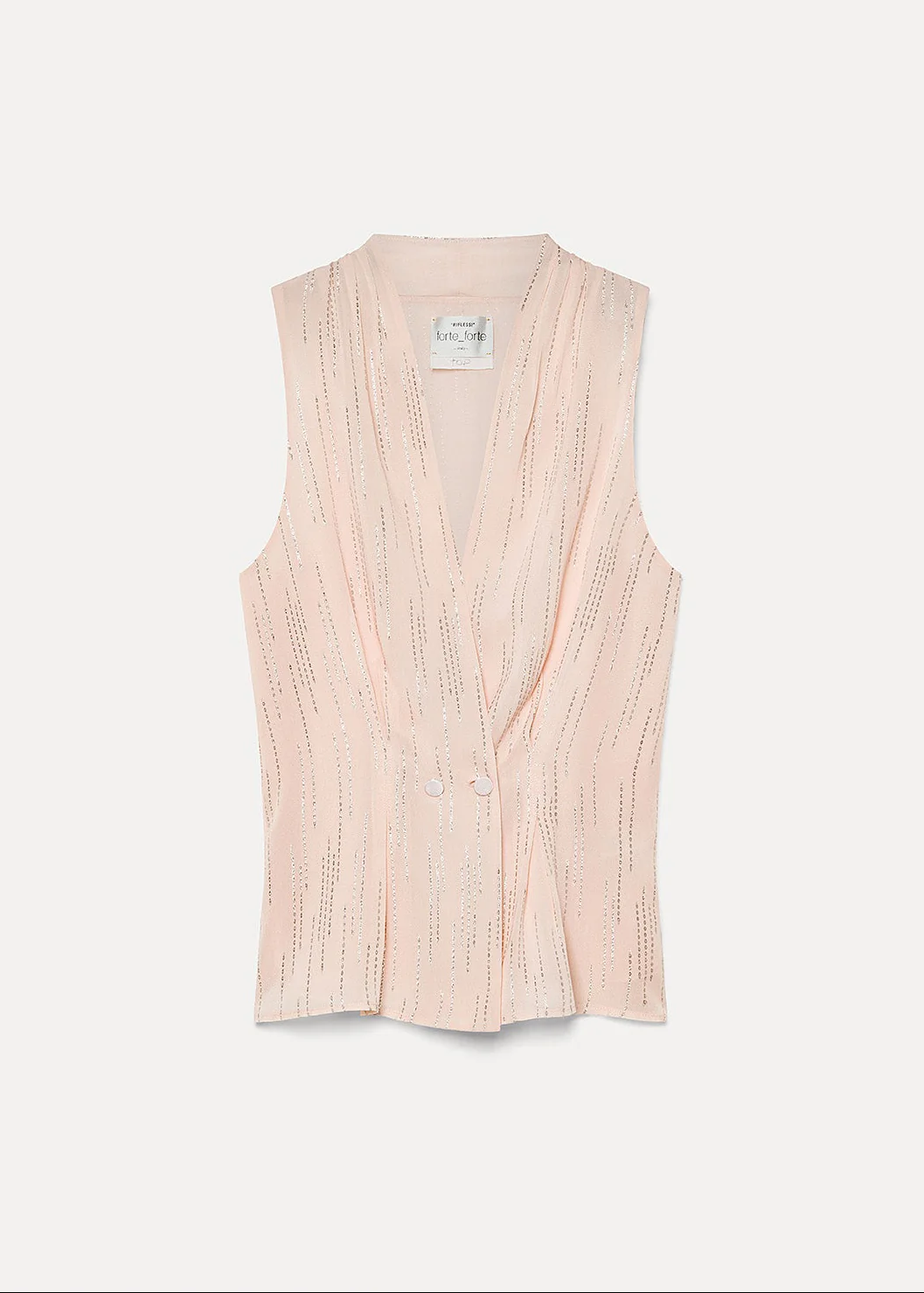 Les Fils d'Argent Jacquard Top