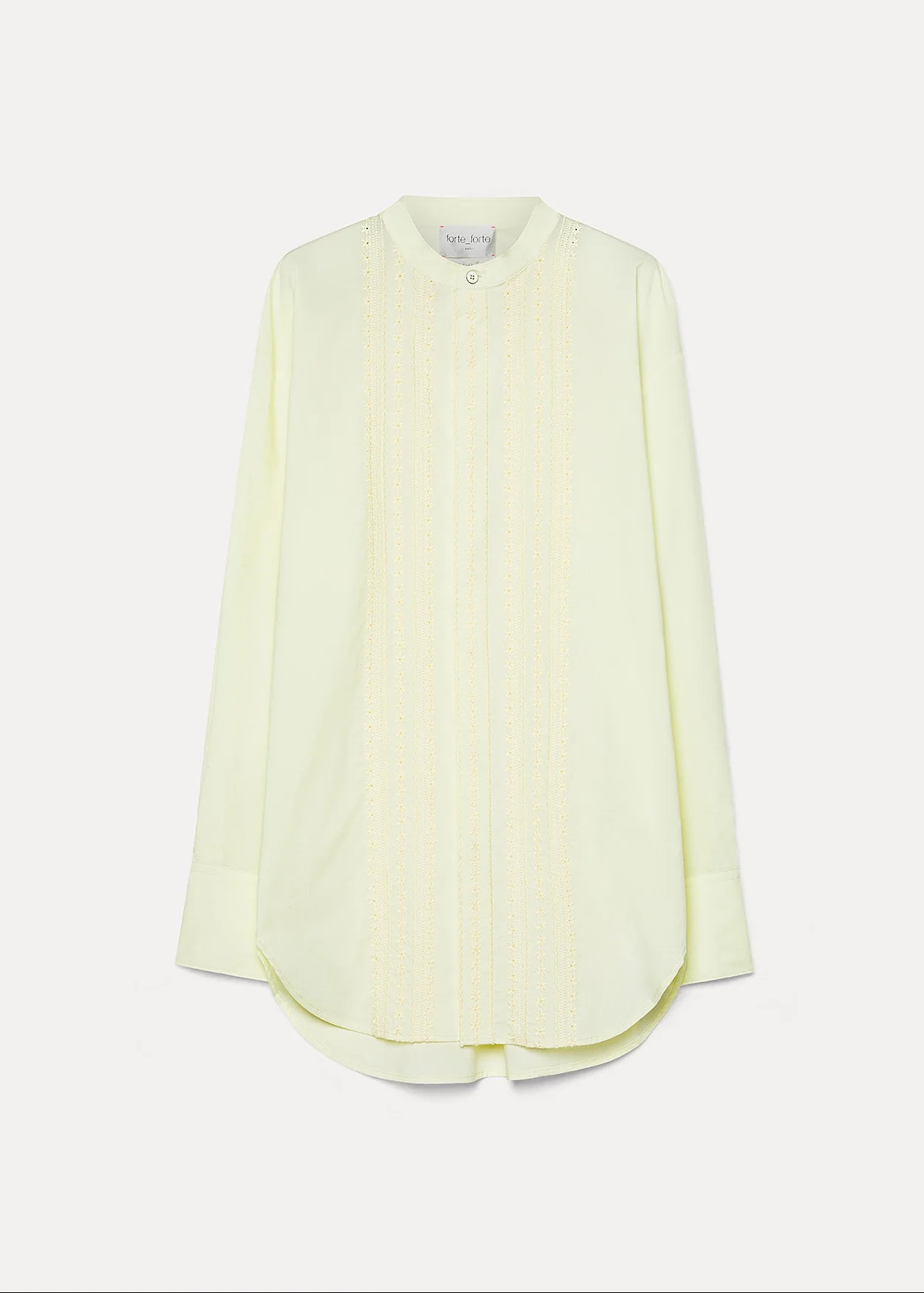 Les Fleurs Embroidered Poplin Shirt