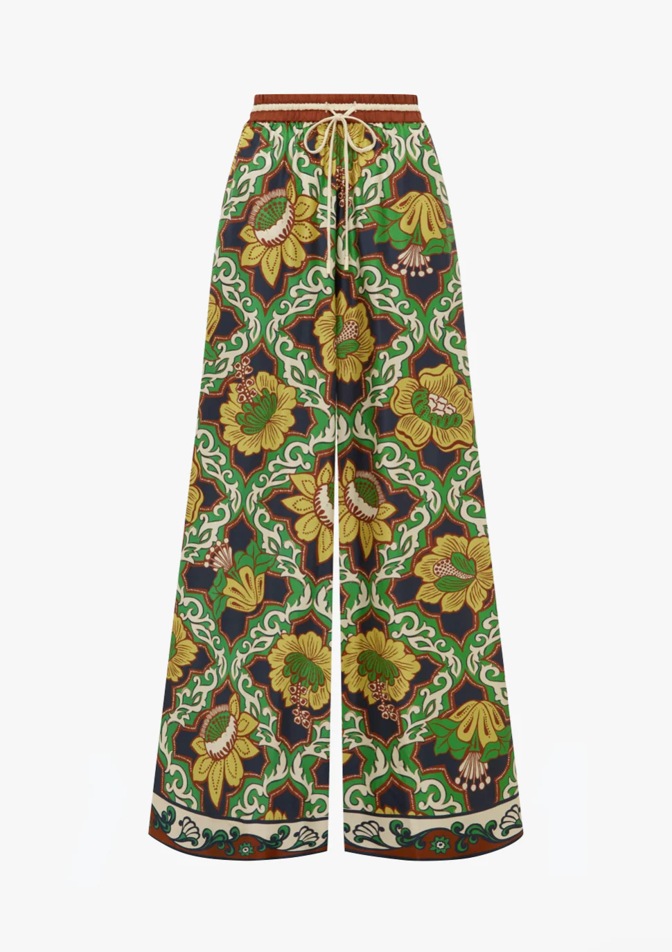 Liana Silk Palazzo Pants