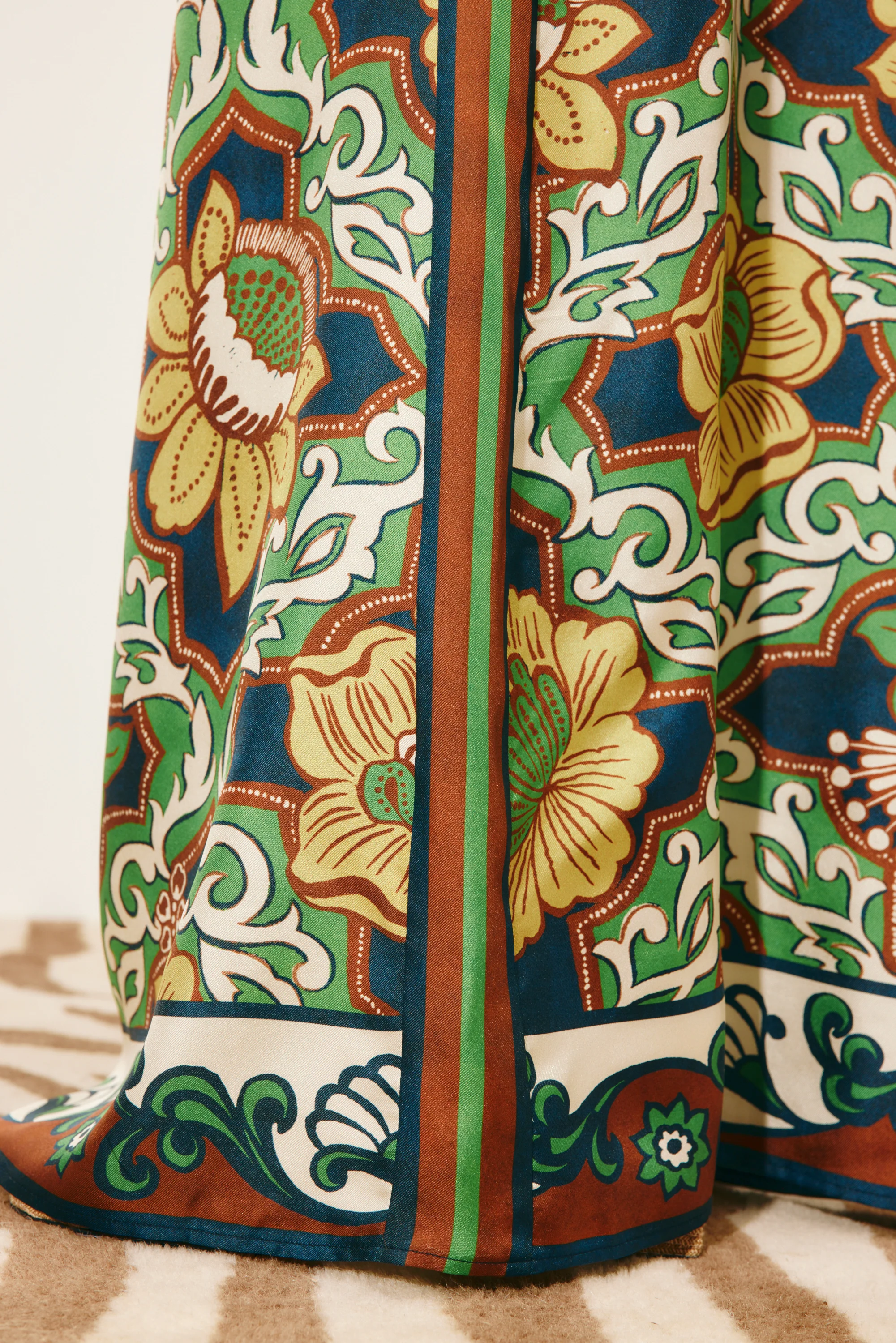 Liana Silk Palazzo Pants - Image 5