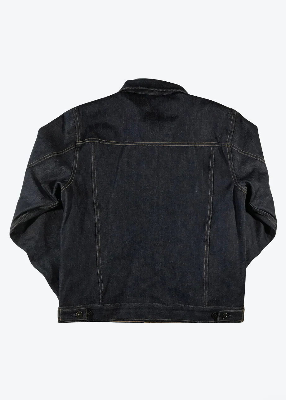 Blanket Lined Selvedge Denim Jacket - Image 5