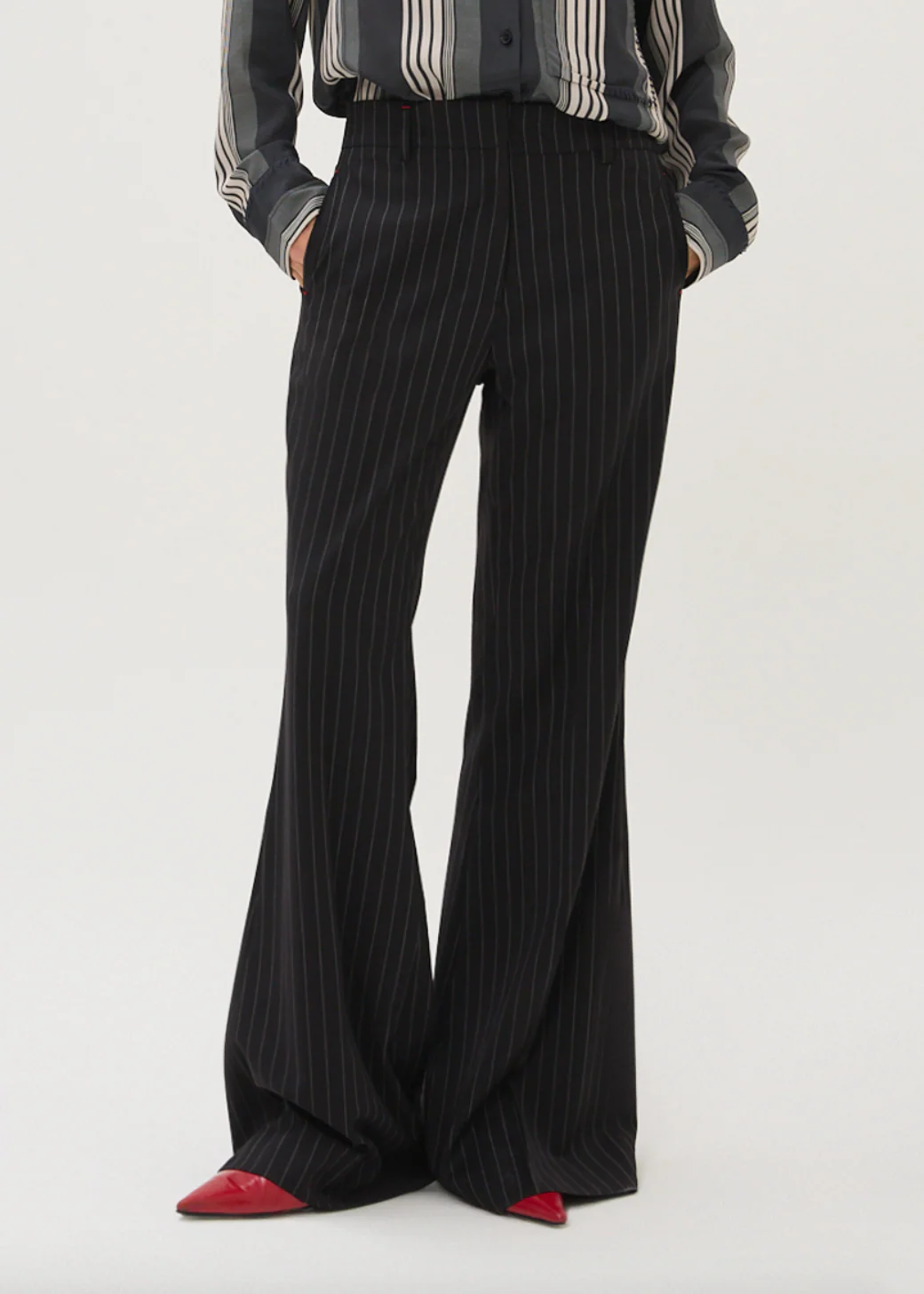 Lou Sam Pinstripe Pants