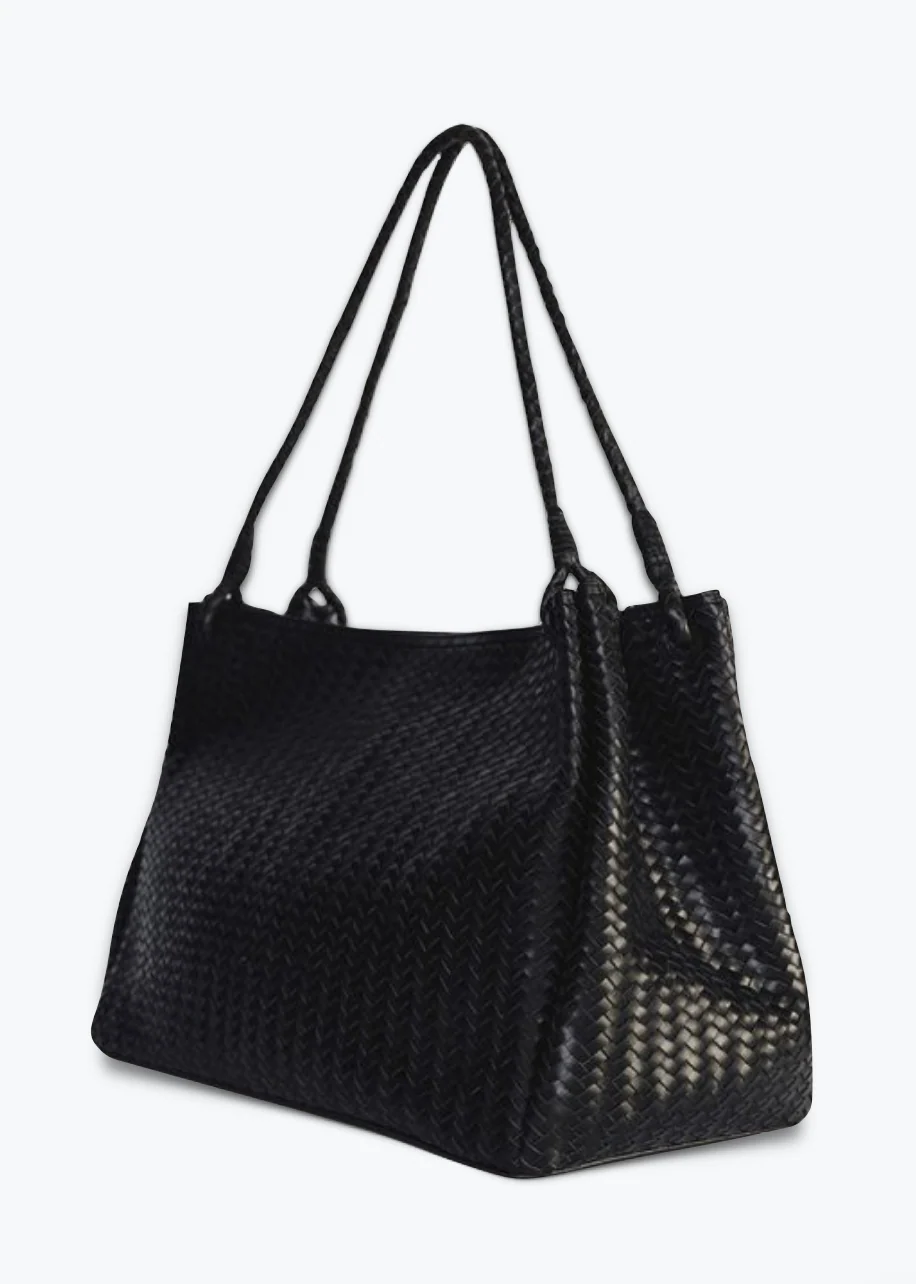 Lux Tote in Black - Image 4
