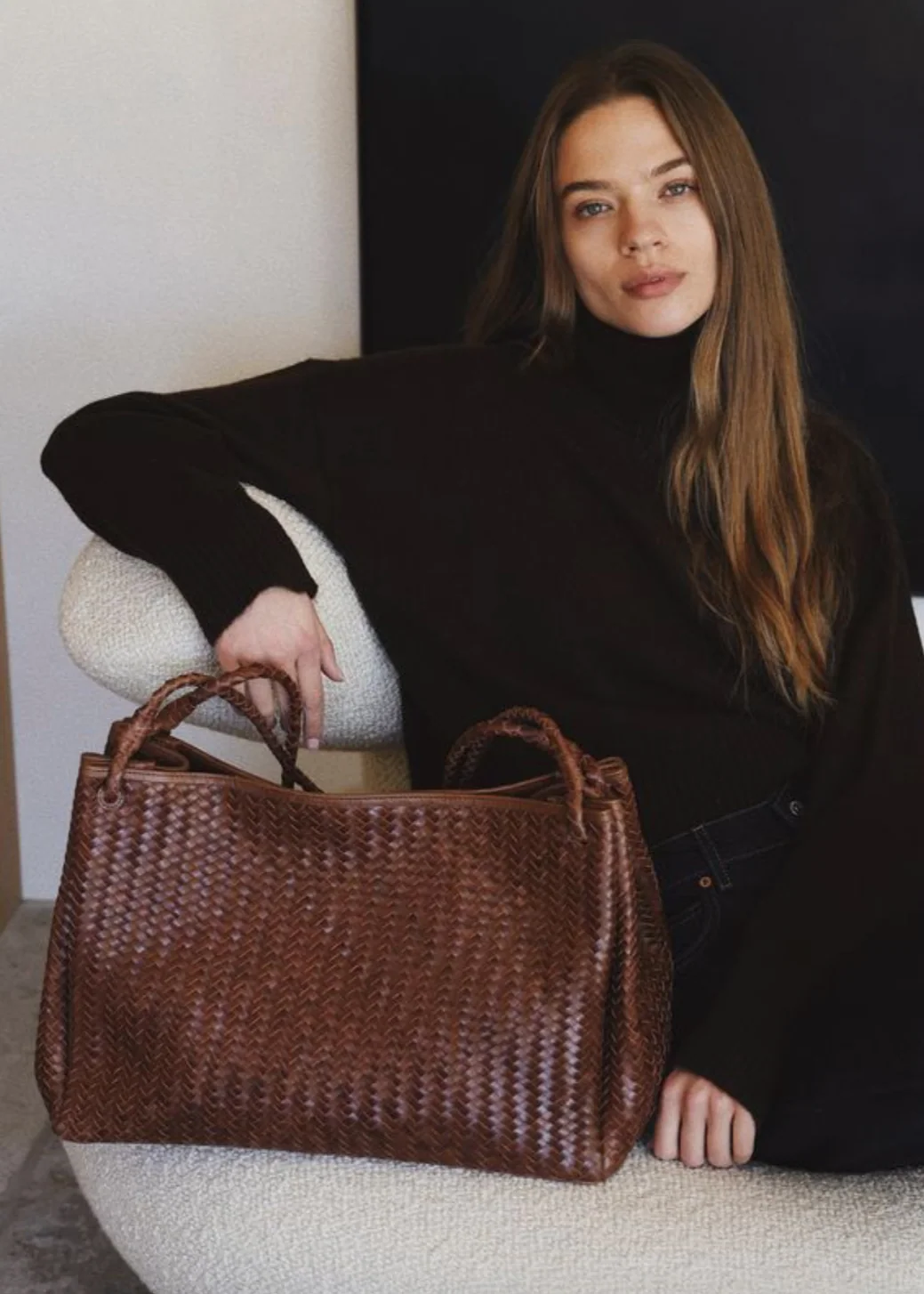 Lux Tote in Sienna - Image 2