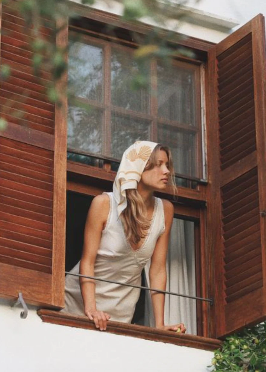 Marea Scarf in Marigold - Image 2