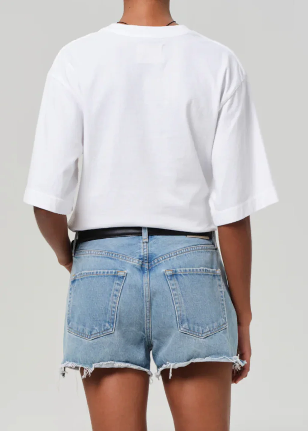 Marlow Denim Shorts in Seltzer - Image 3