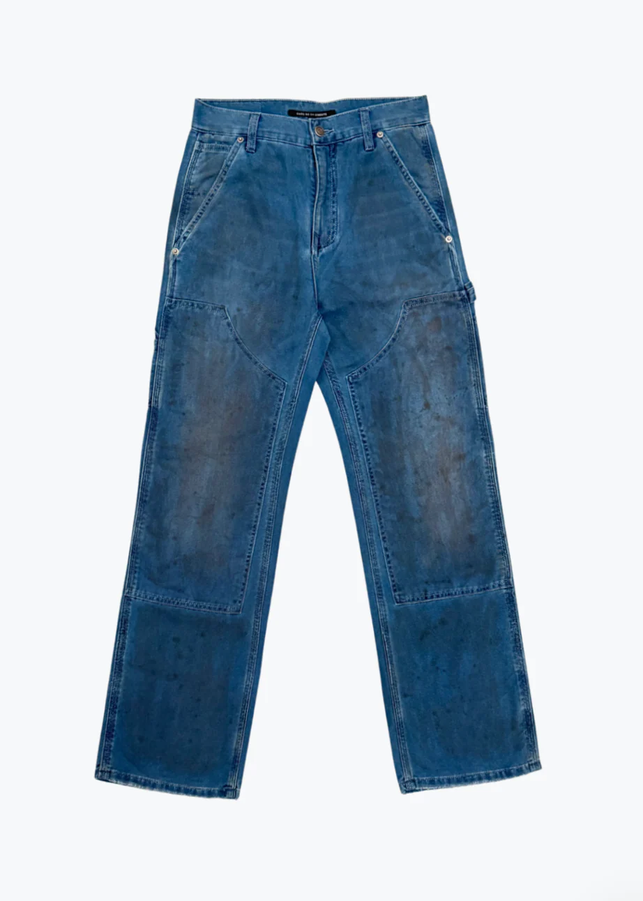 Marshall Indigo Canvas Carpenter Pants