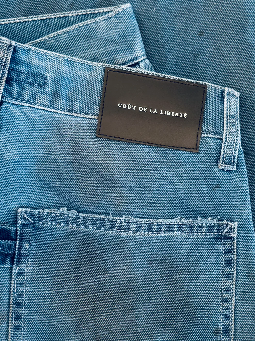 Marshall Indigo Canvas Carpenter Pants - Image 2