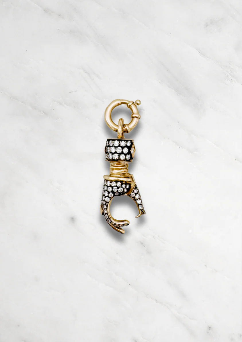 Medium Diamond Loving Hand Mechanical Clasp - Image 3
