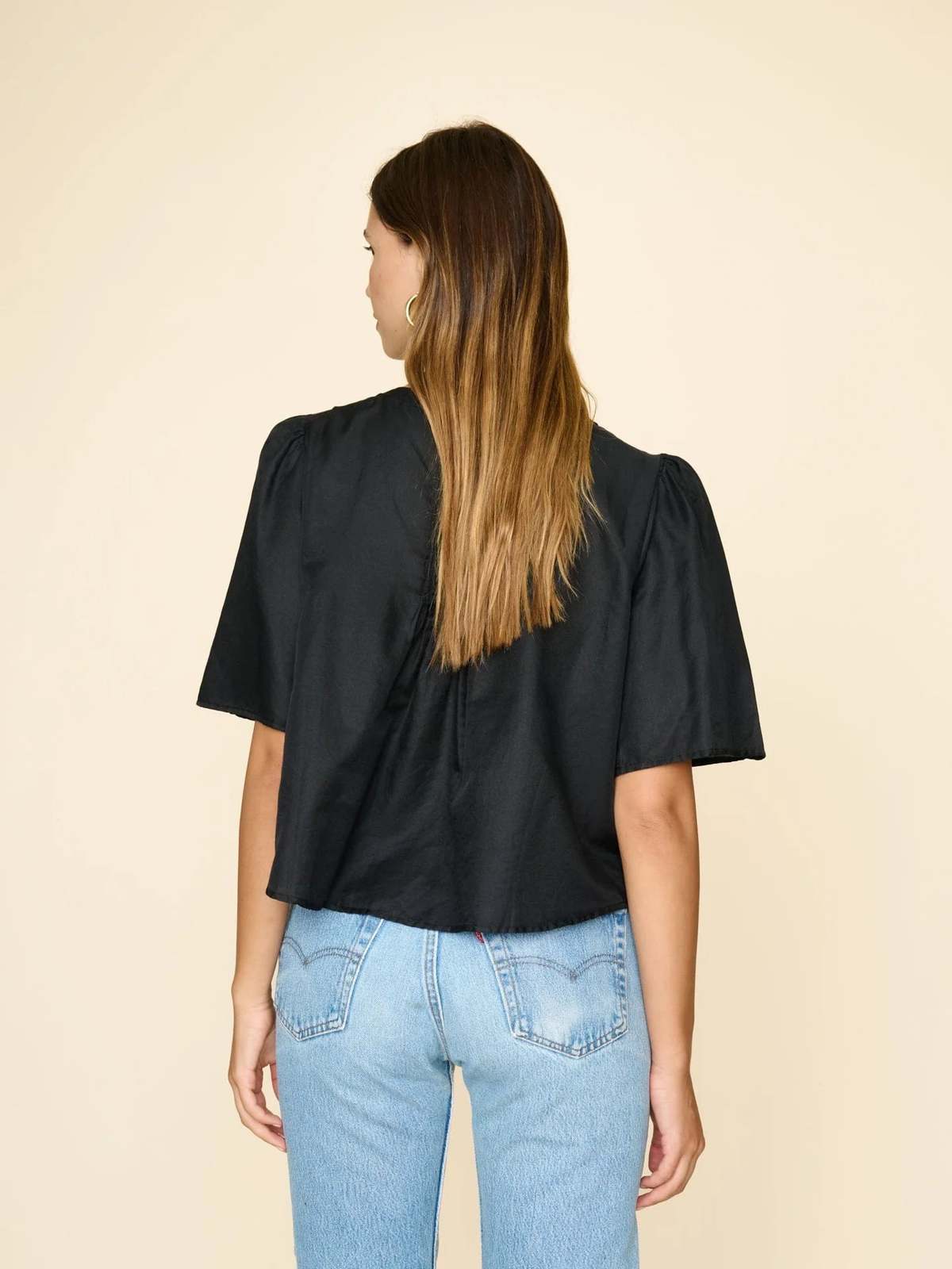 Micah Top in Black - Image 3