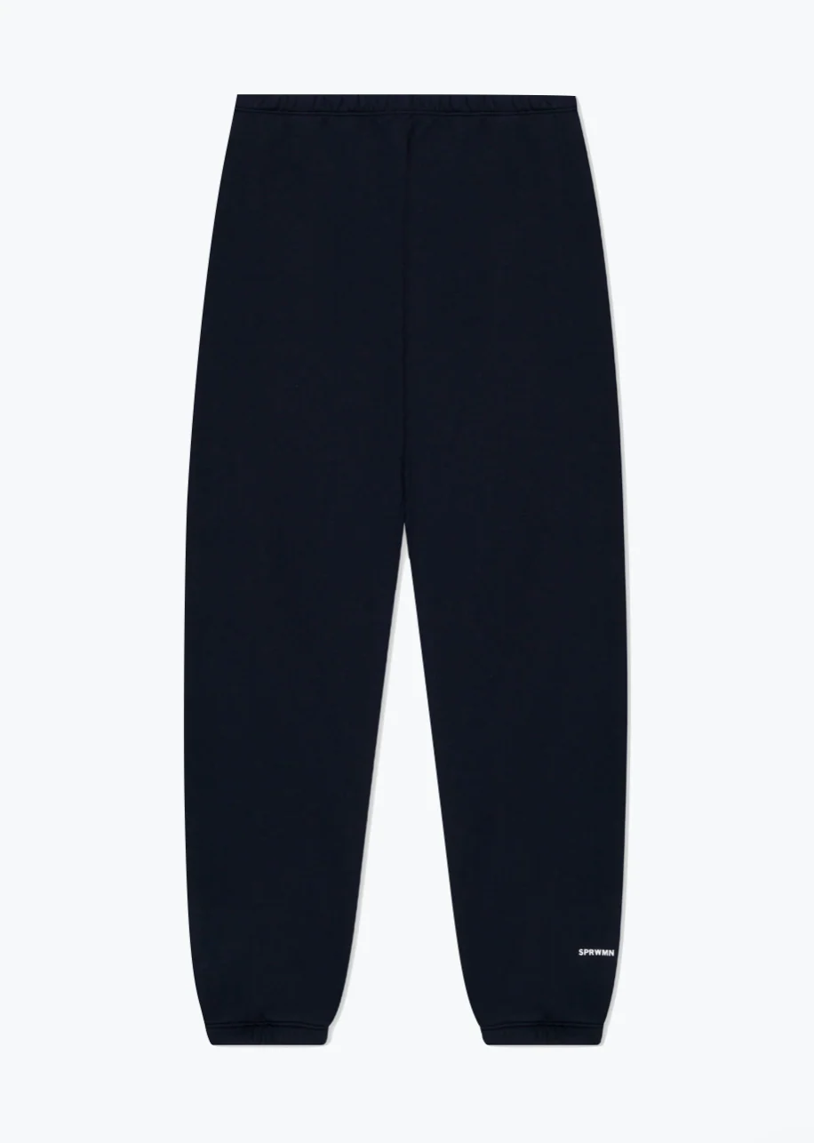 Mini Logo Sweatpants in Navy