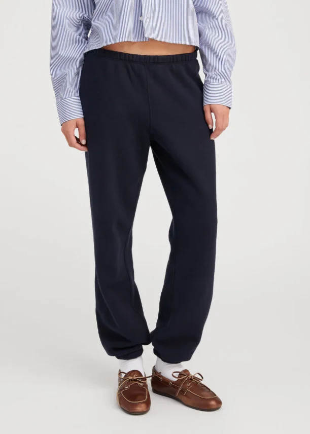 Mini Logo Sweatpants in Navy - Image 2