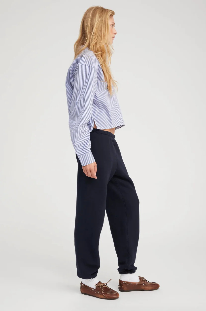 Mini Logo Sweatpants in Navy - Image 3