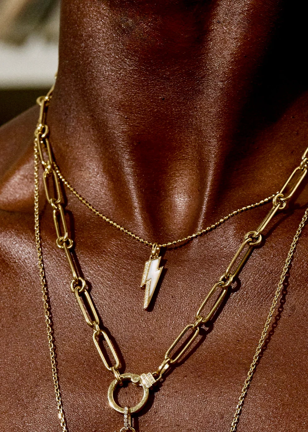 Mini Ziggy Bolt Pendant - Image 2