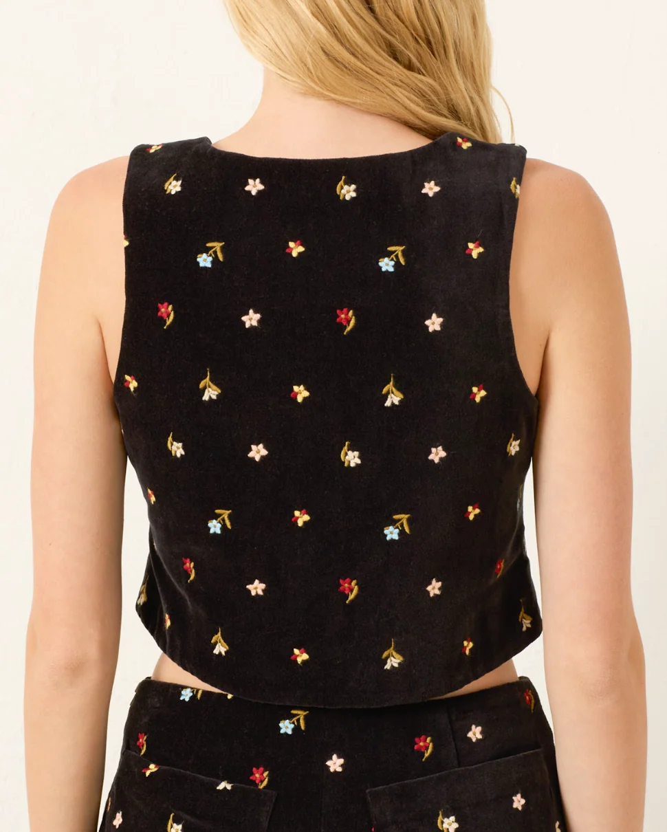 Mossie Onyx Bouquet Top - Image 2