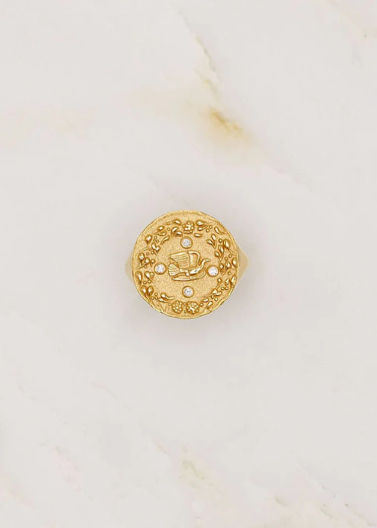 Mother Nature Signet Ring