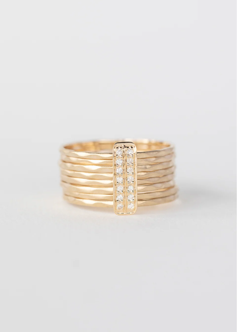 Multi Band Diamond Ring