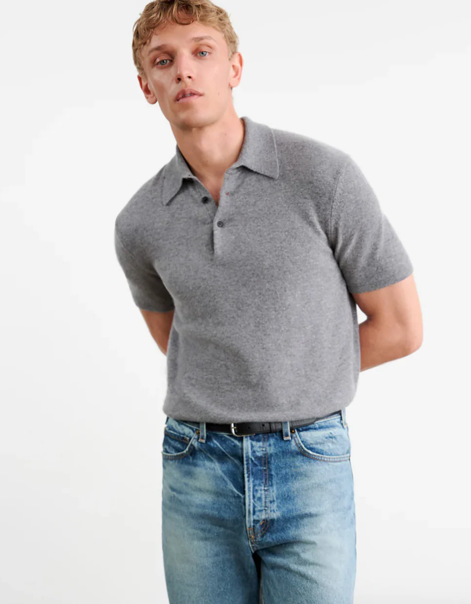 Myles Cashmere Polo - Image 2