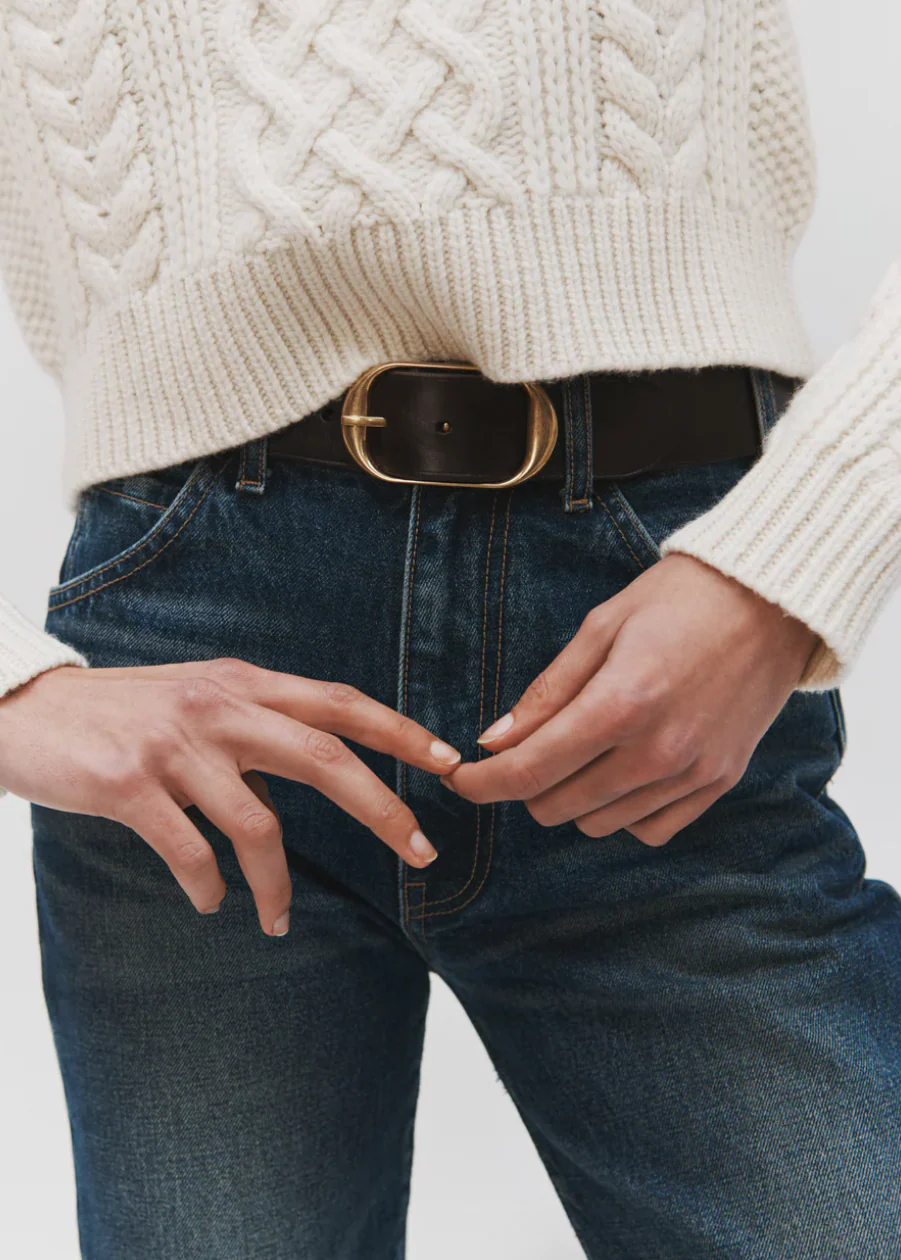 Nili Belt in Dark Brown - Image 3