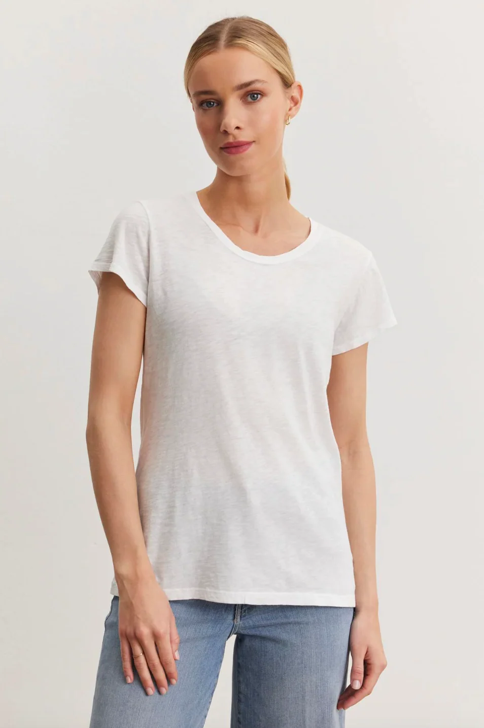 Odelia Tee in Ecru