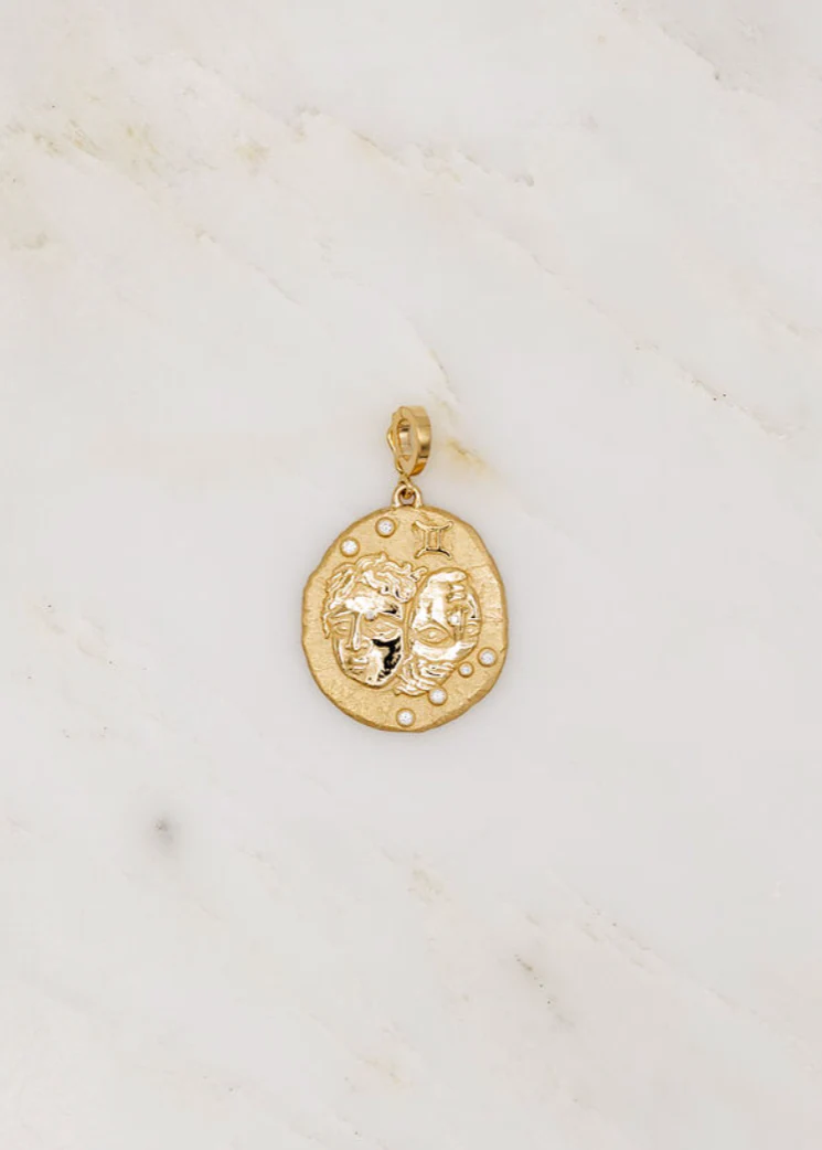 Of the Stars Gemini Large Coin