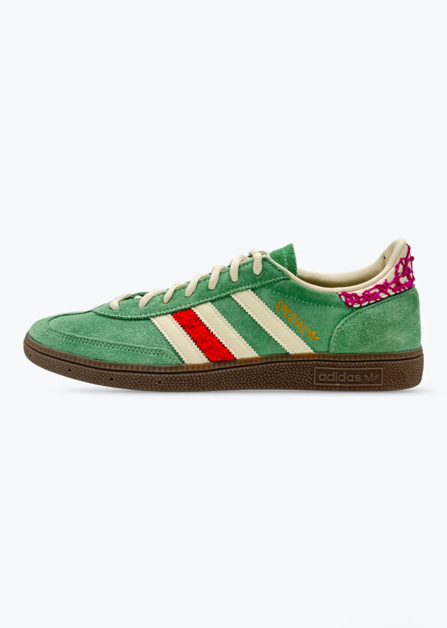 One-of-a-Kind Green Adidas Handball Spezial Sneakers - Image 2