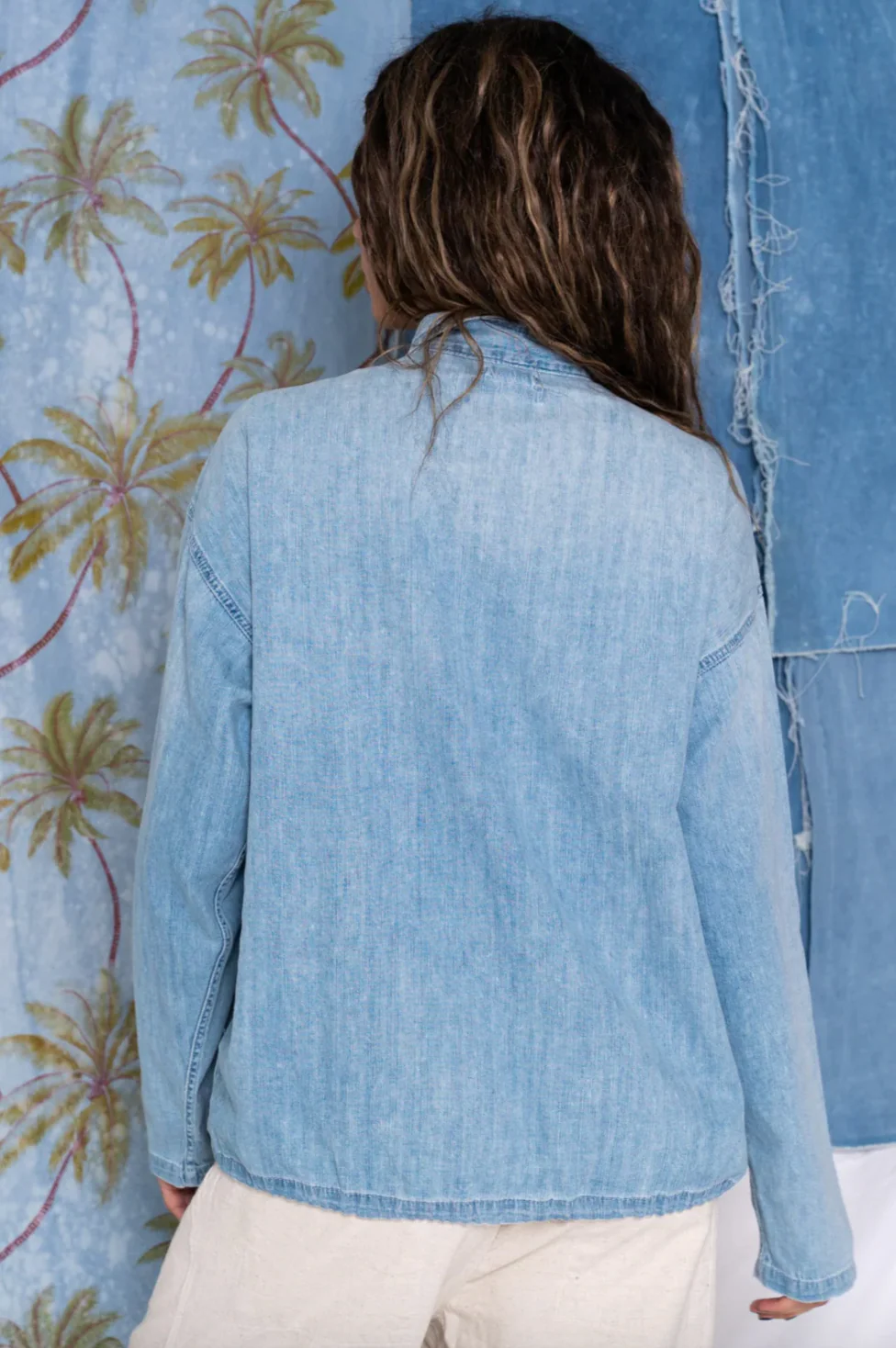 Opium Japan Denim Shirt Jacket - Image 2
