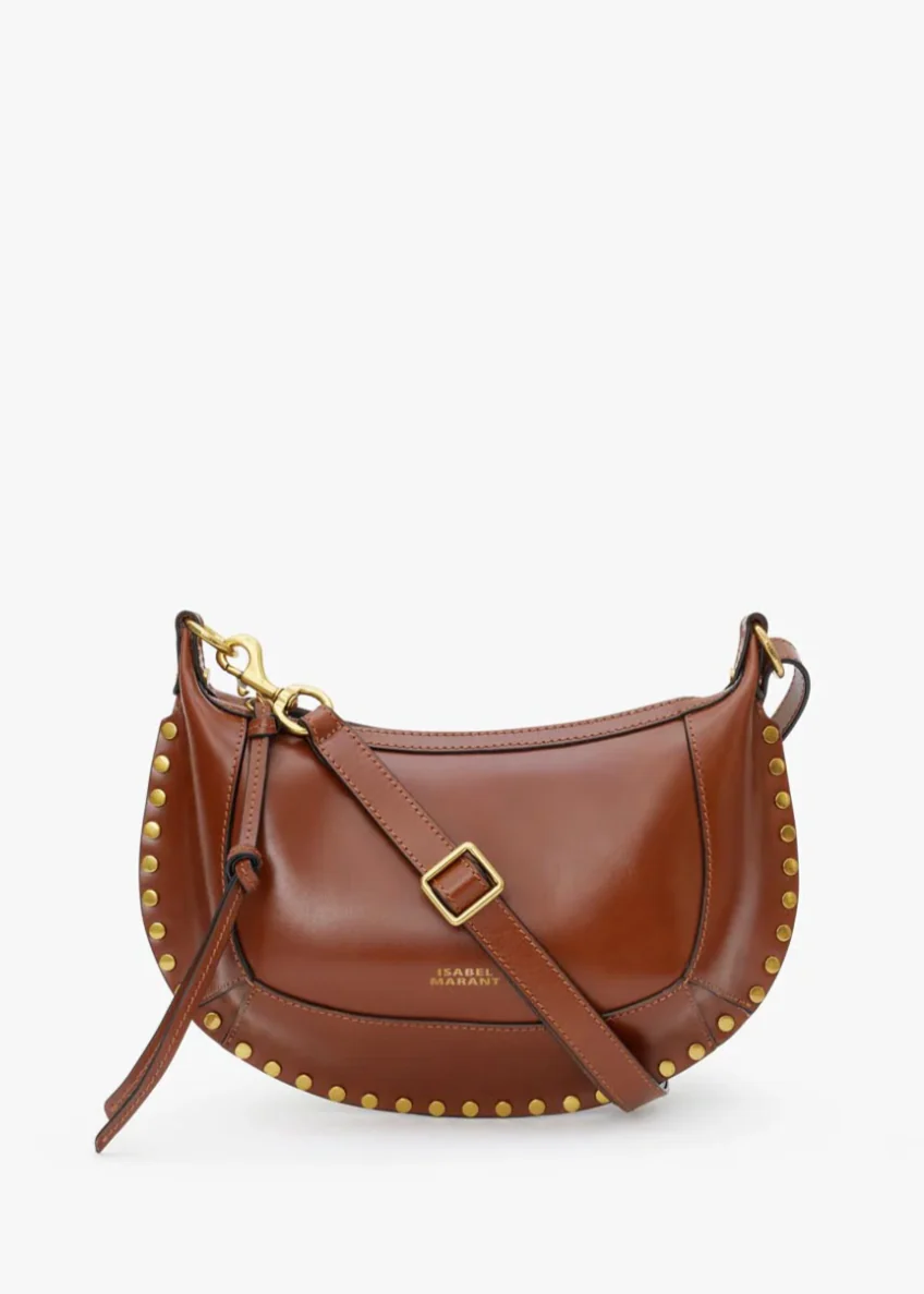 Oskan Moon Bag in Cognac