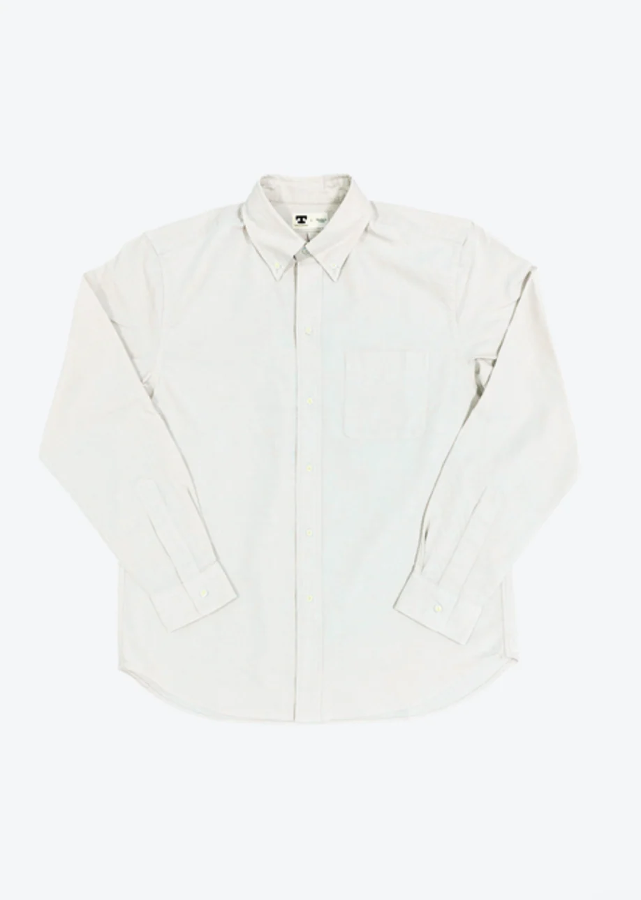 Oxford Button Down Shirt in White