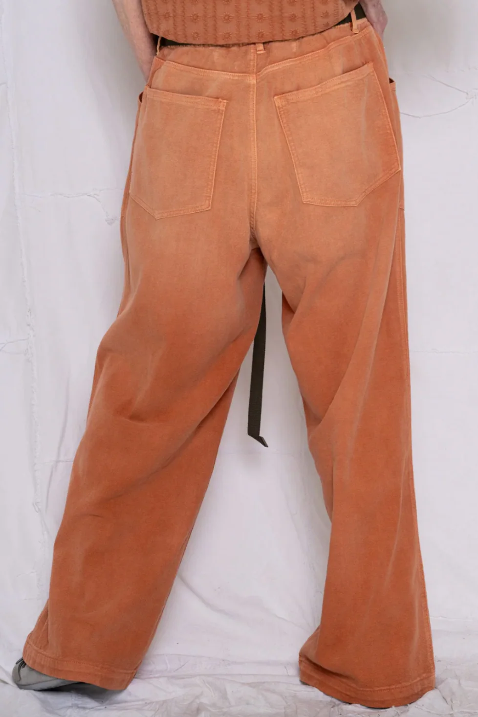 P82 Katmandu Japan 8oz Pants in Sunfaded Rust - Image 3