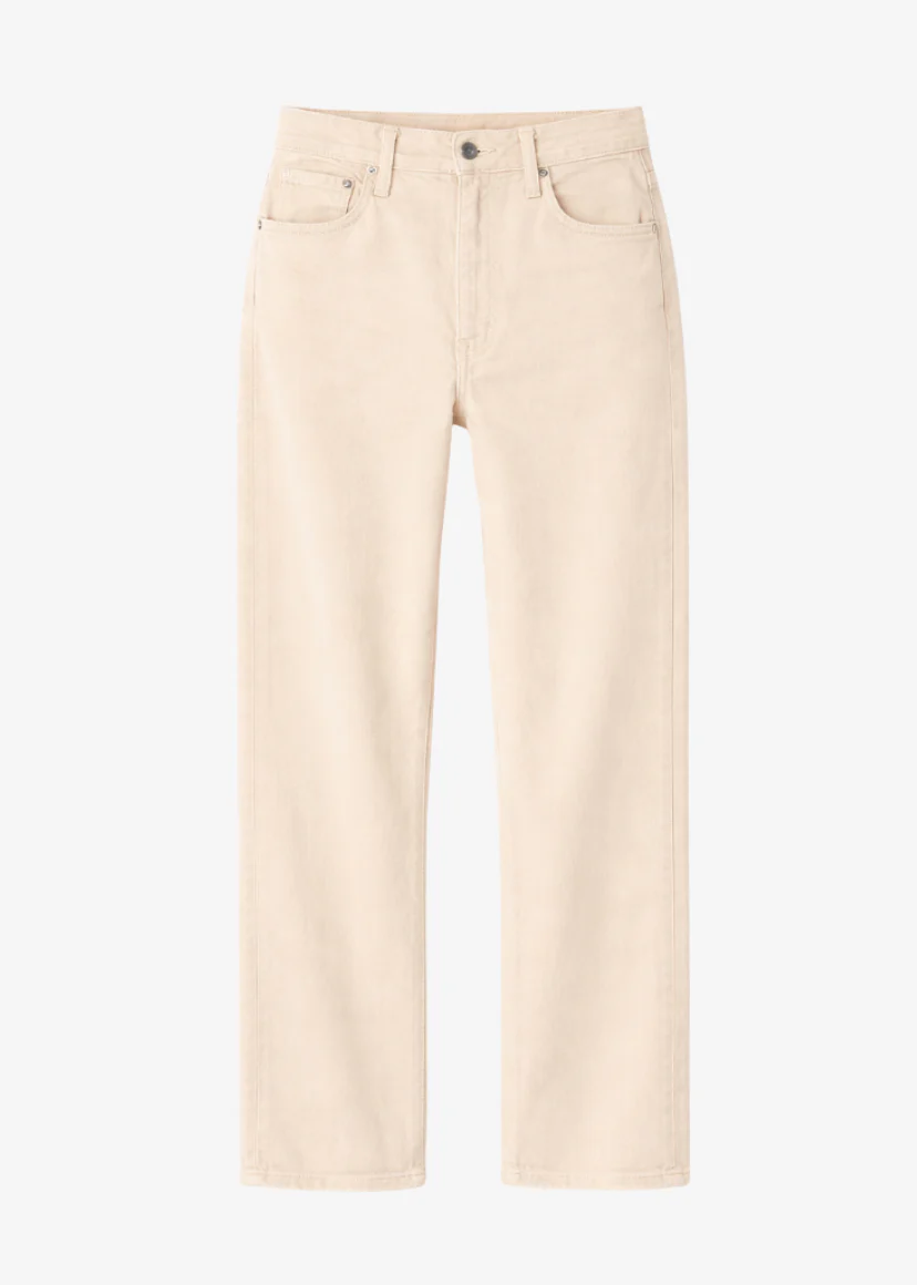 Palma Straight Leg in Almond