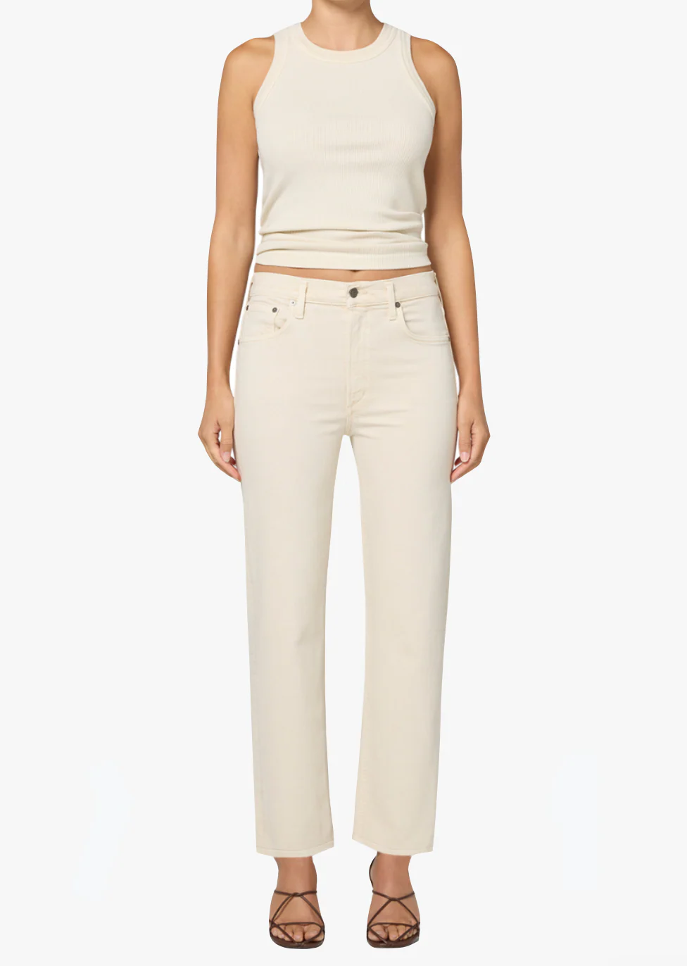 Palma Straight Leg in Almond - Image 2