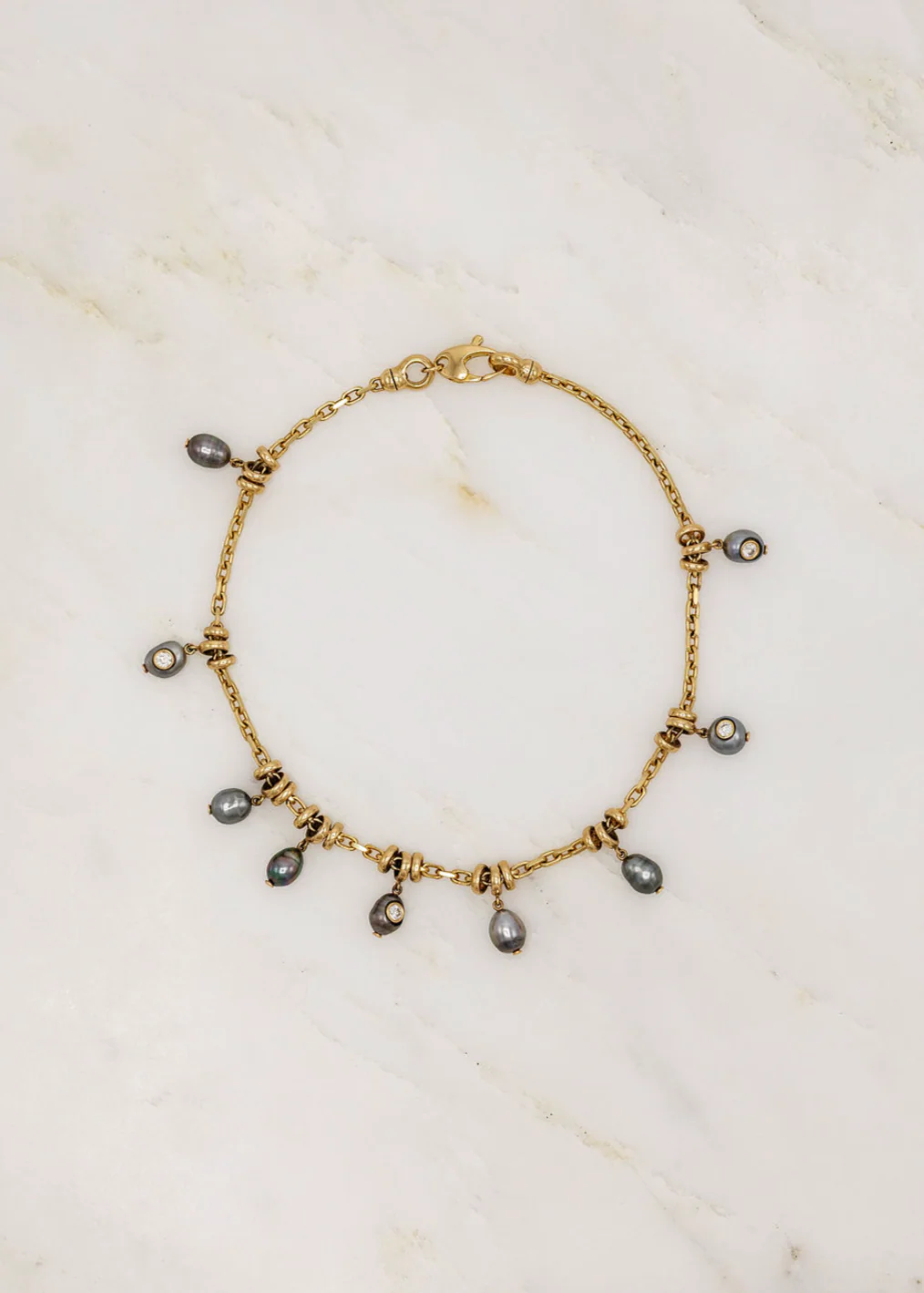 Pearl Dust Anklet