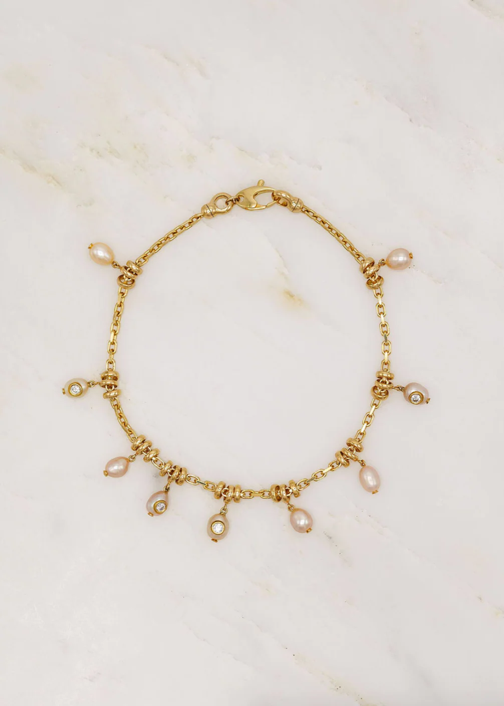 Pearl Dust Anklet - Image 2