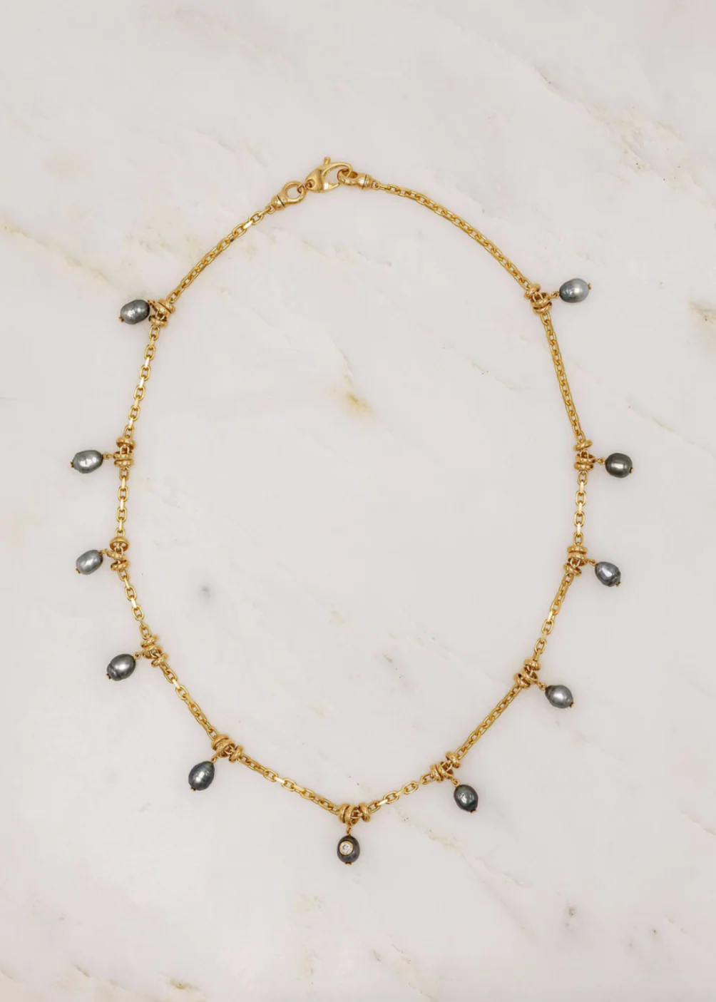 Pearl Dust Necklace