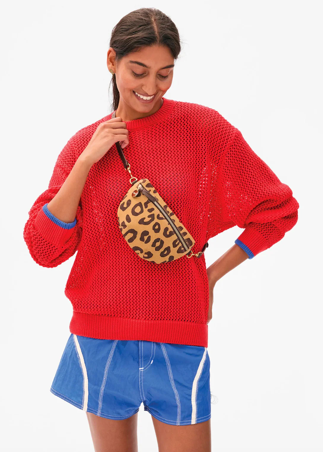 Petite Fanny in Lark/Brown Pablo Cat Suede - Image 2