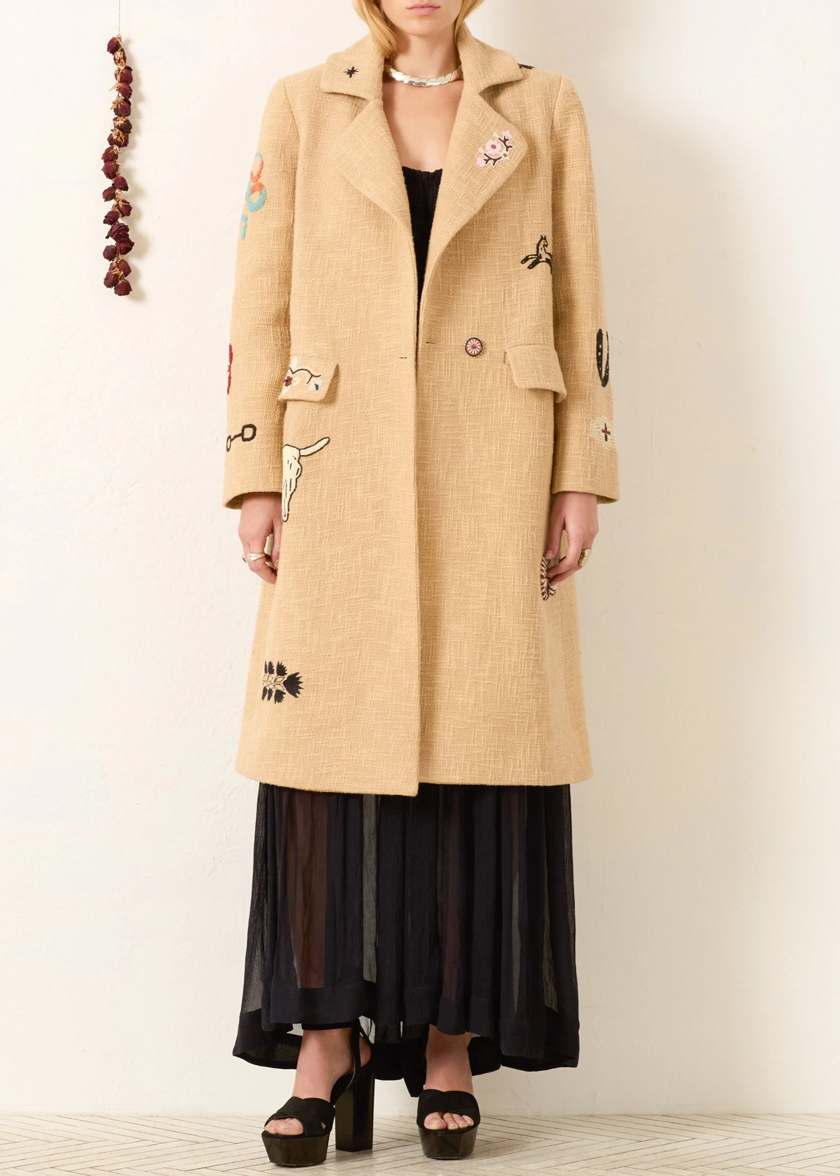 Petunia Desert Tattoo Coat