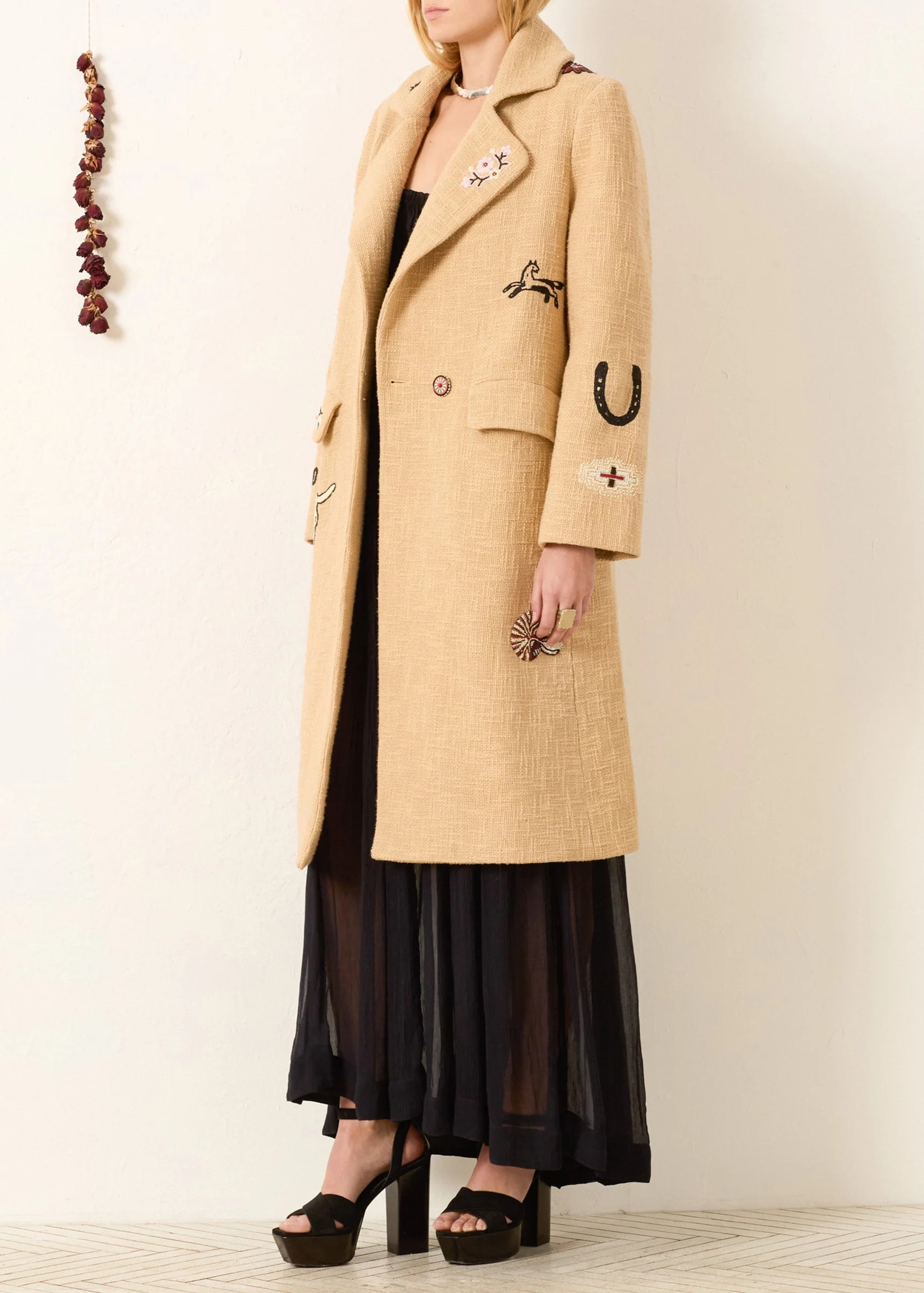 Petunia Desert Tattoo Coat - Image 2