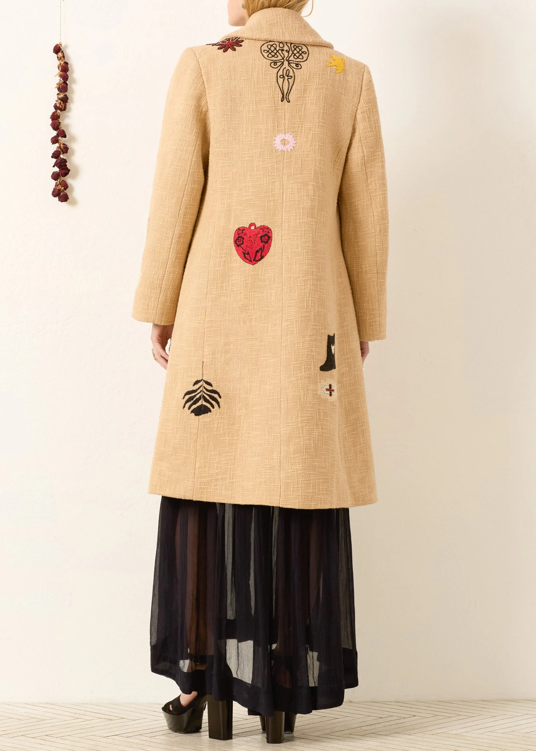 Petunia Desert Tattoo Coat - Image 3