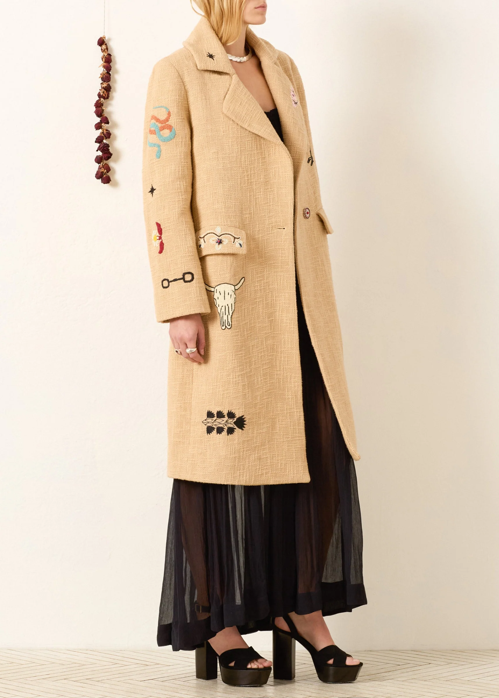 Petunia Desert Tattoo Coat - Image 4
