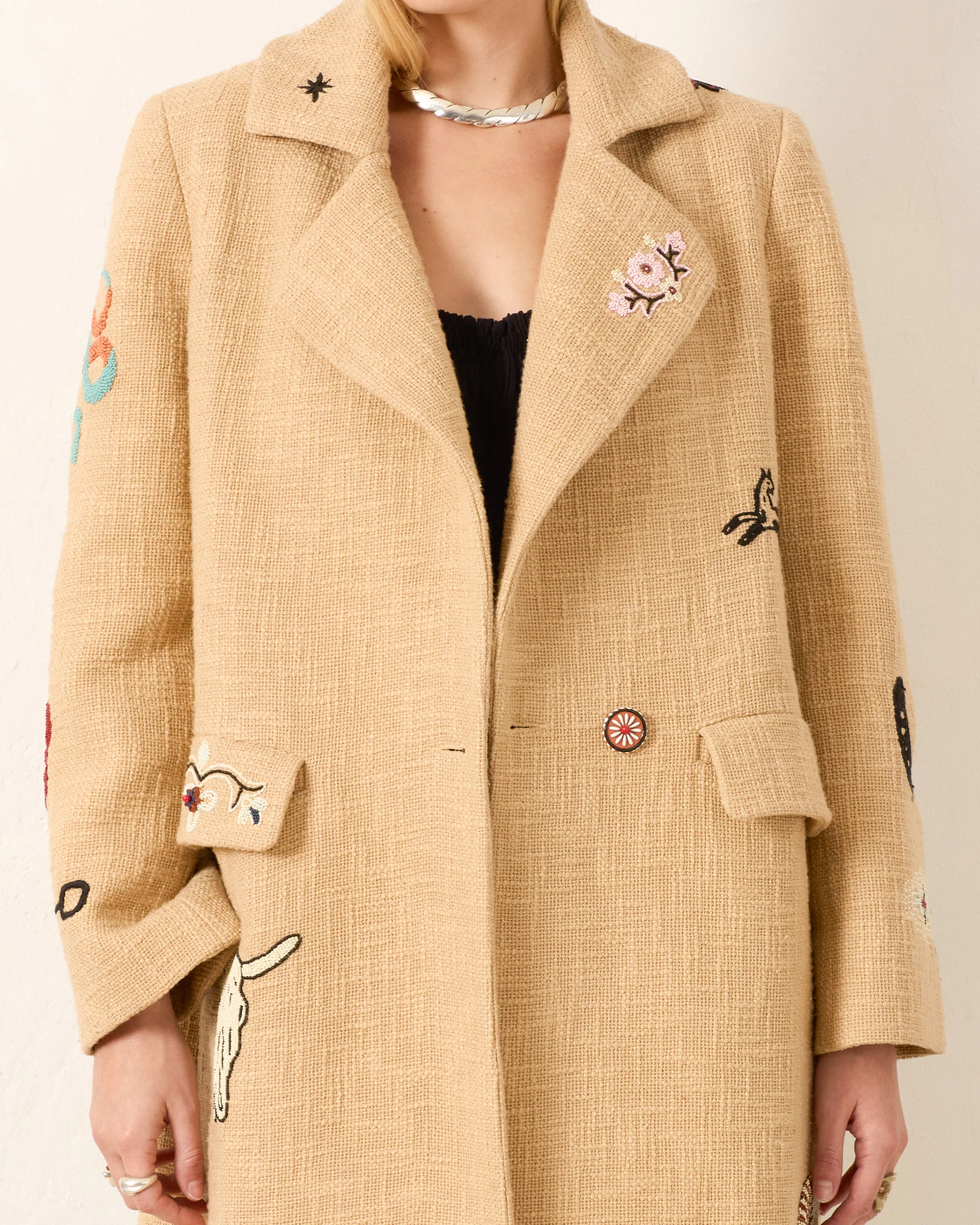 Petunia Desert Tattoo Coat - Image 5
